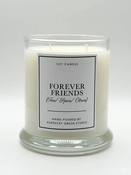 Forever Friends Soy Candle Kentucky Green Studio