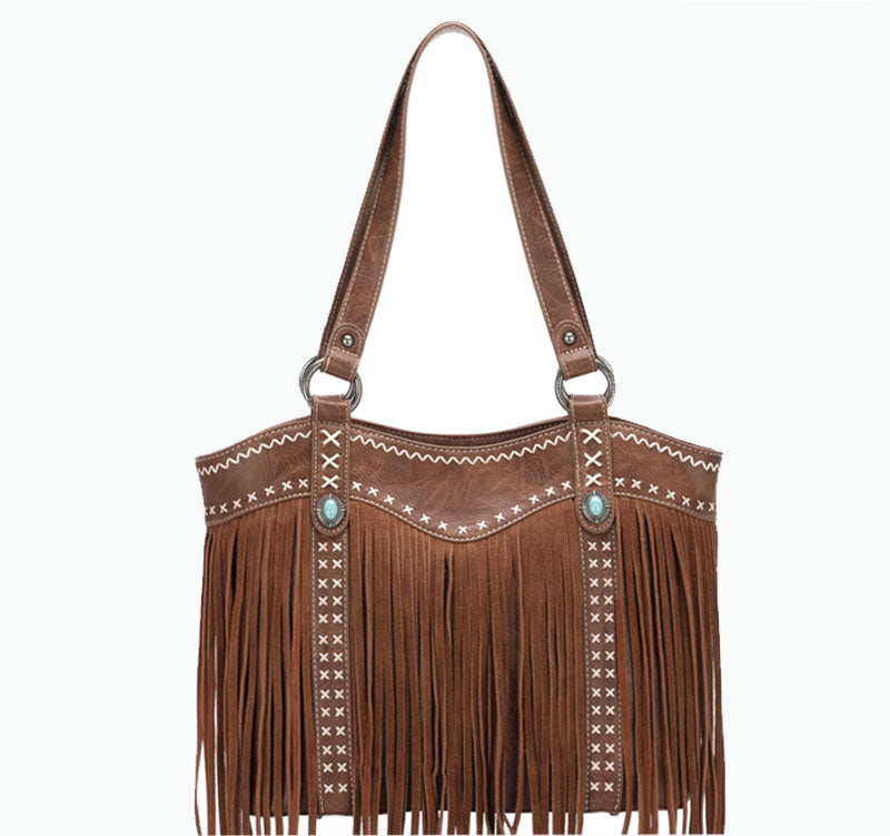 Montana West Fringe Collection Concealed Carry Tote & Wallet Cedar Hill Country Market