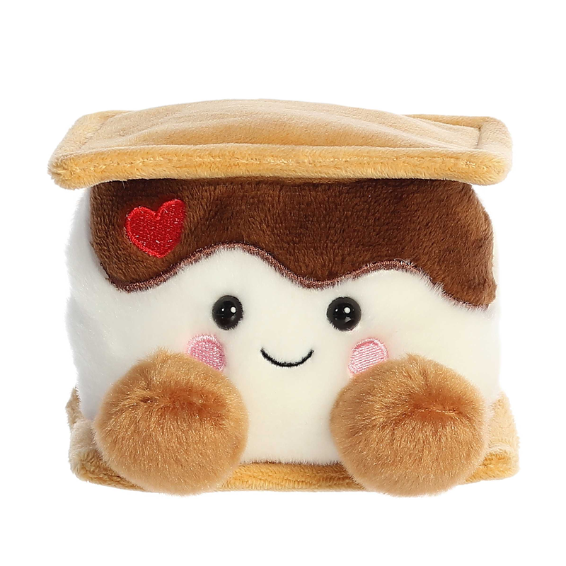 Aurora® - Palm Pals™ - 5" Fudgey Heart S'more Cedar Hill Country Market