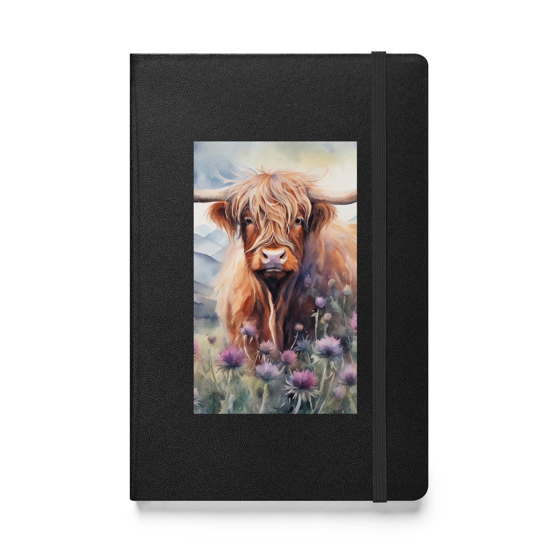 Highland Cow Hardcover bound notebook CedarHill Country Market