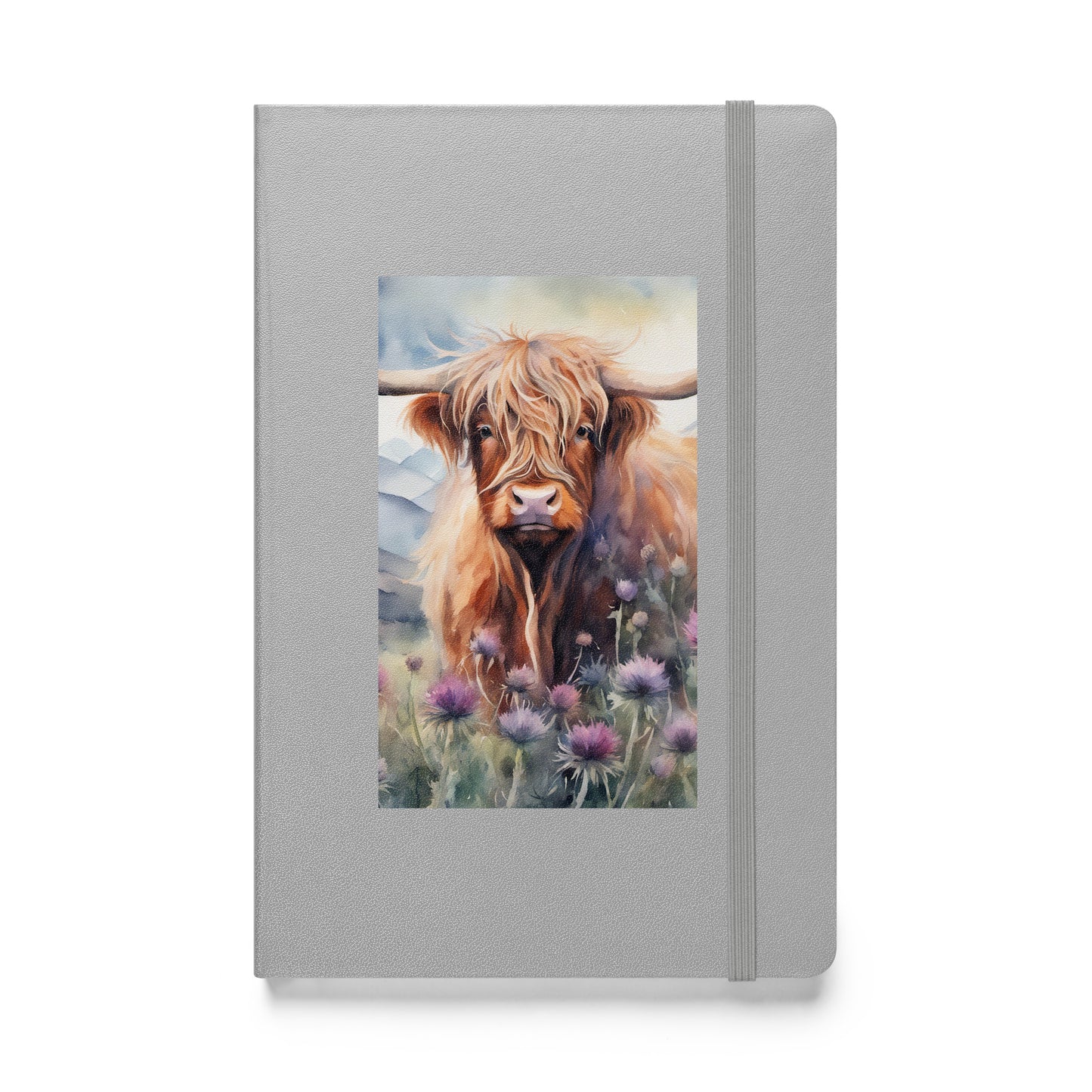 Highland Cow Hardcover bound notebook CedarHill Country Market
