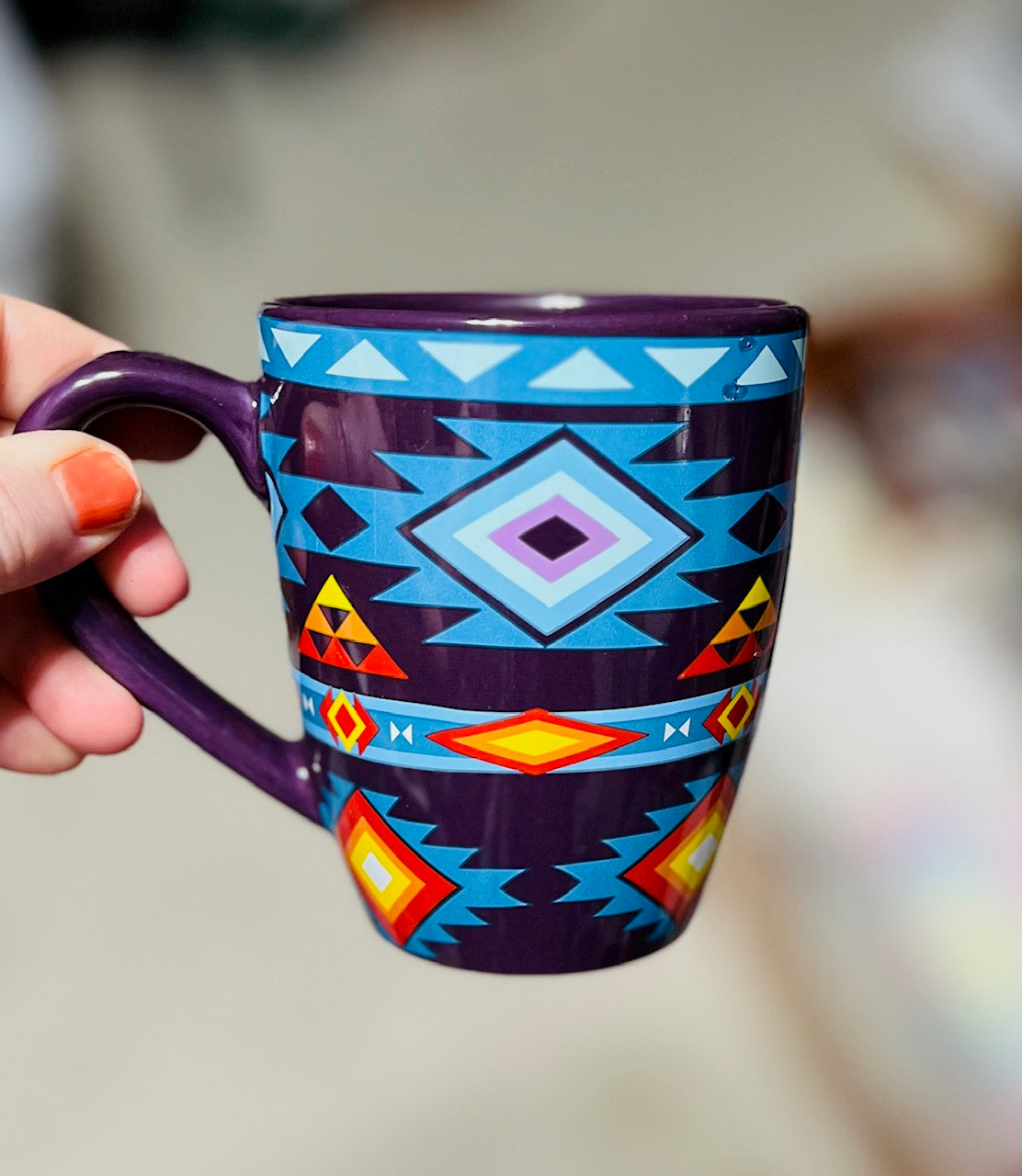 Handmade Thunderbird Spirit Coffee Mugs (16oz) Cedar Hill Country Market