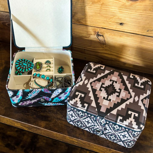 Western Inspired Jewelry Box - Multi Cedar Hill Country Market