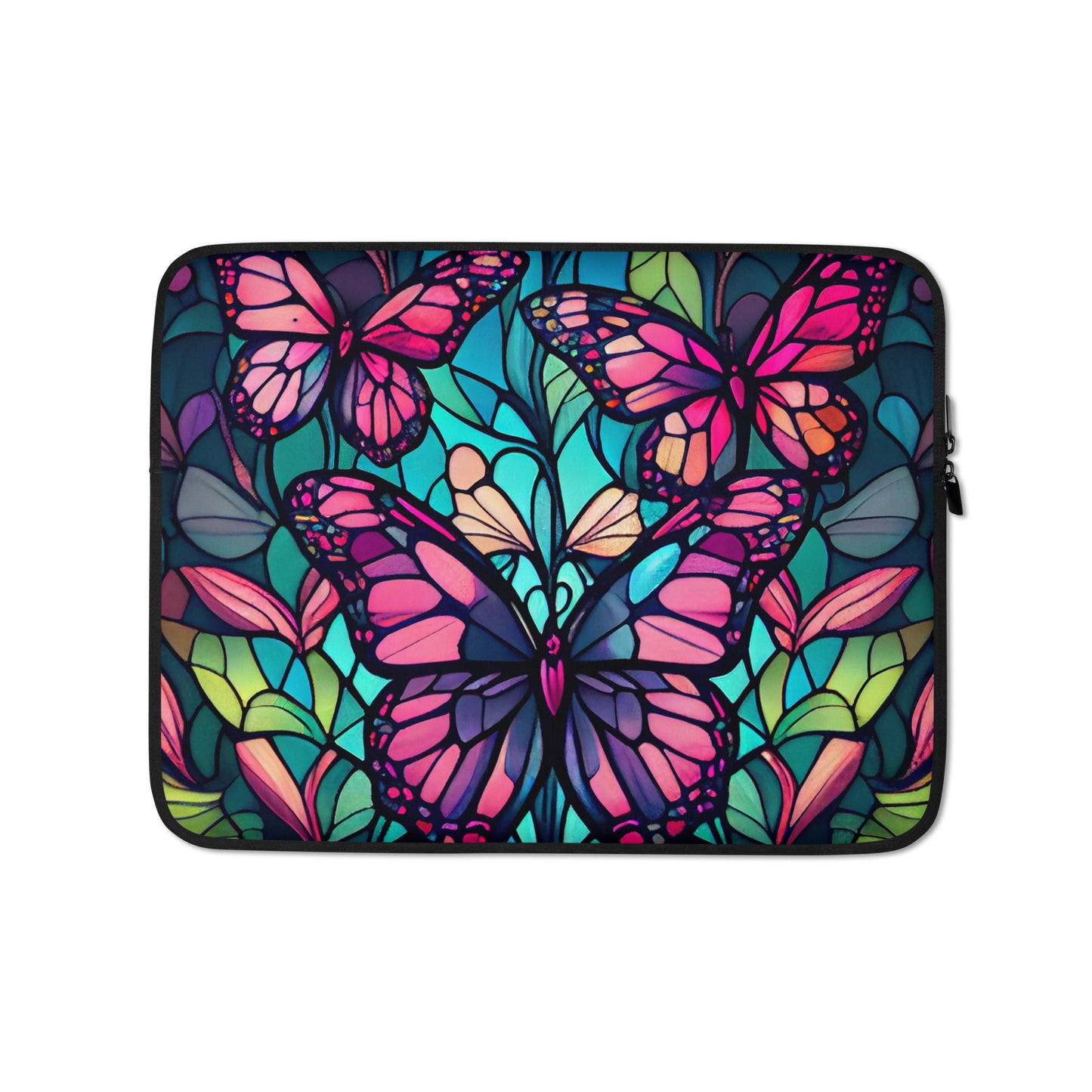 Stain glass Butterfly Bliss Laptop Sleeve CedarHill Country Market