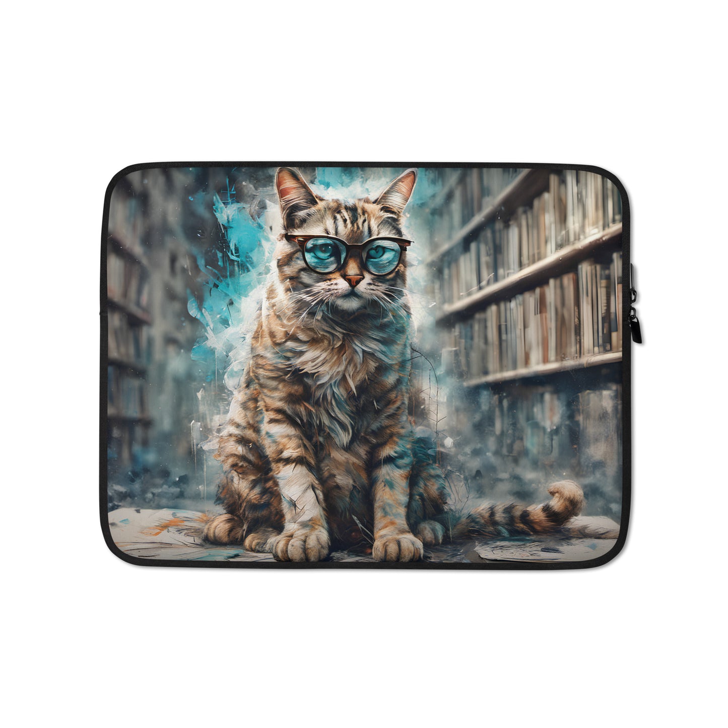 Futuristic Cat Laptop Sleeve CedarHill Country Market