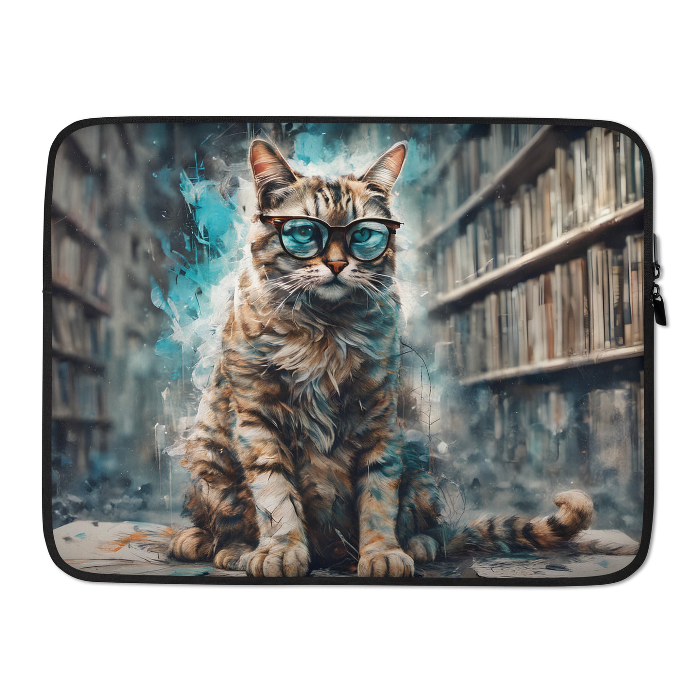 Futuristic Cat Laptop Sleeve CedarHill Country Market