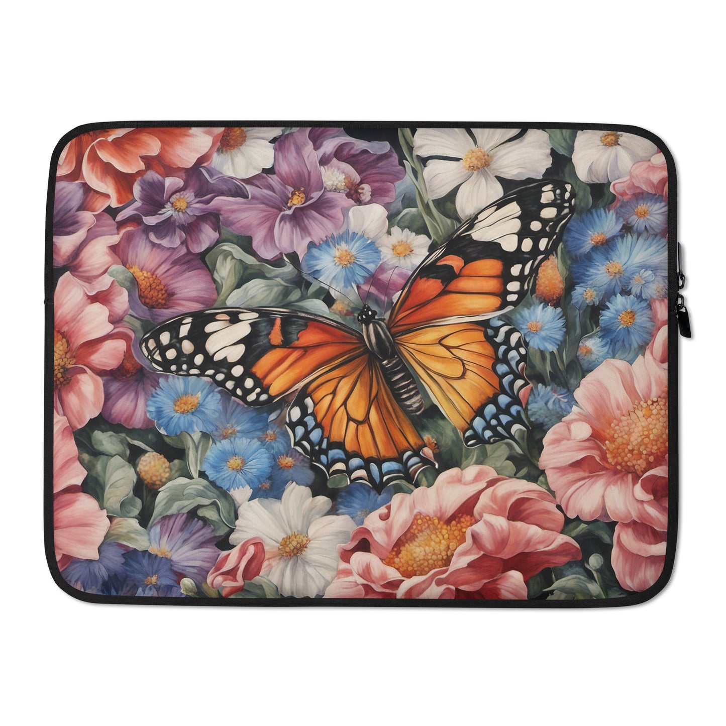 Monarch Butterfly in the Meadow Laptop Sleeve CedarHill Country Market