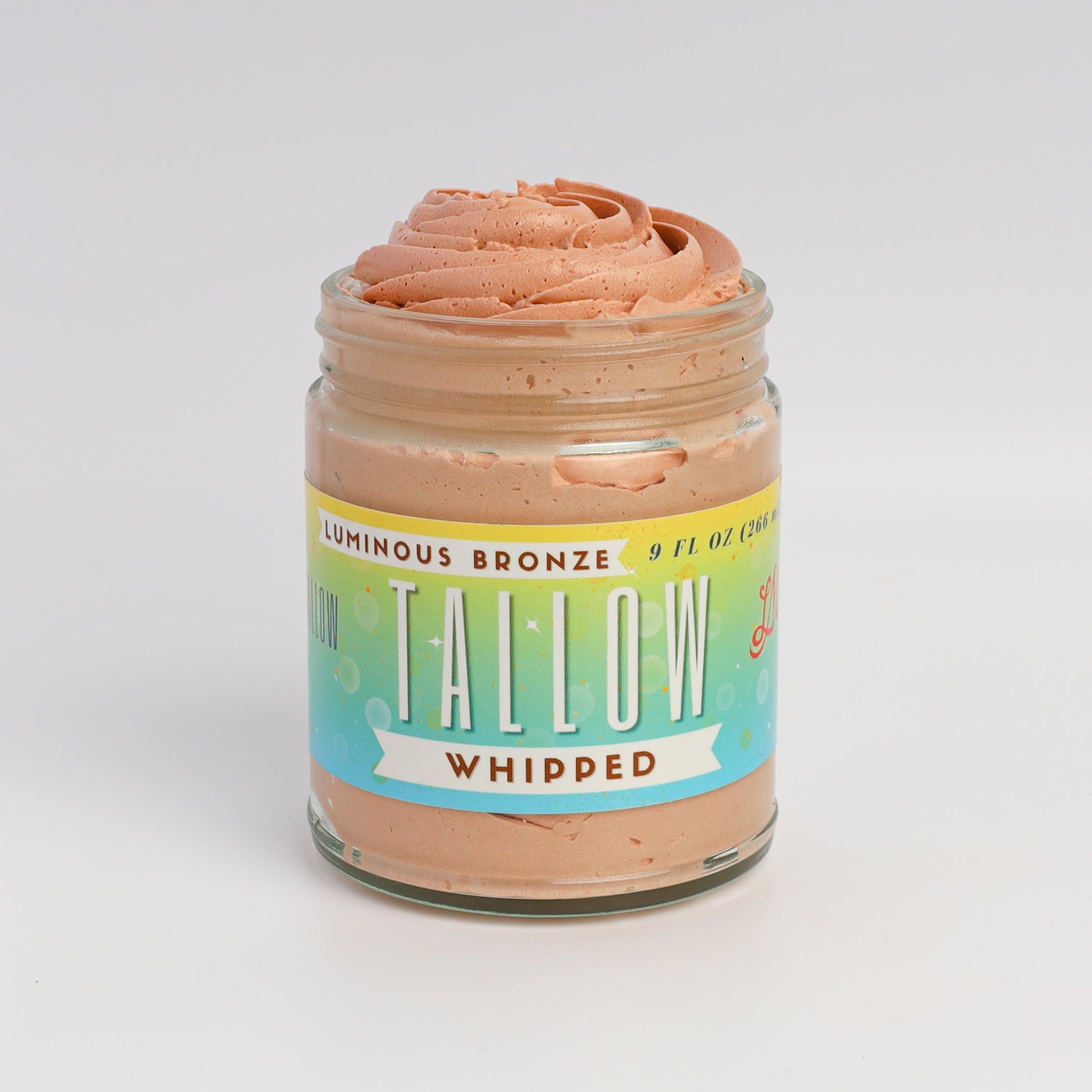 Luminous Bronze Whipped Tallow Moisturizer - Natural Bronzing Body Butter with Mica Lady May Tallow