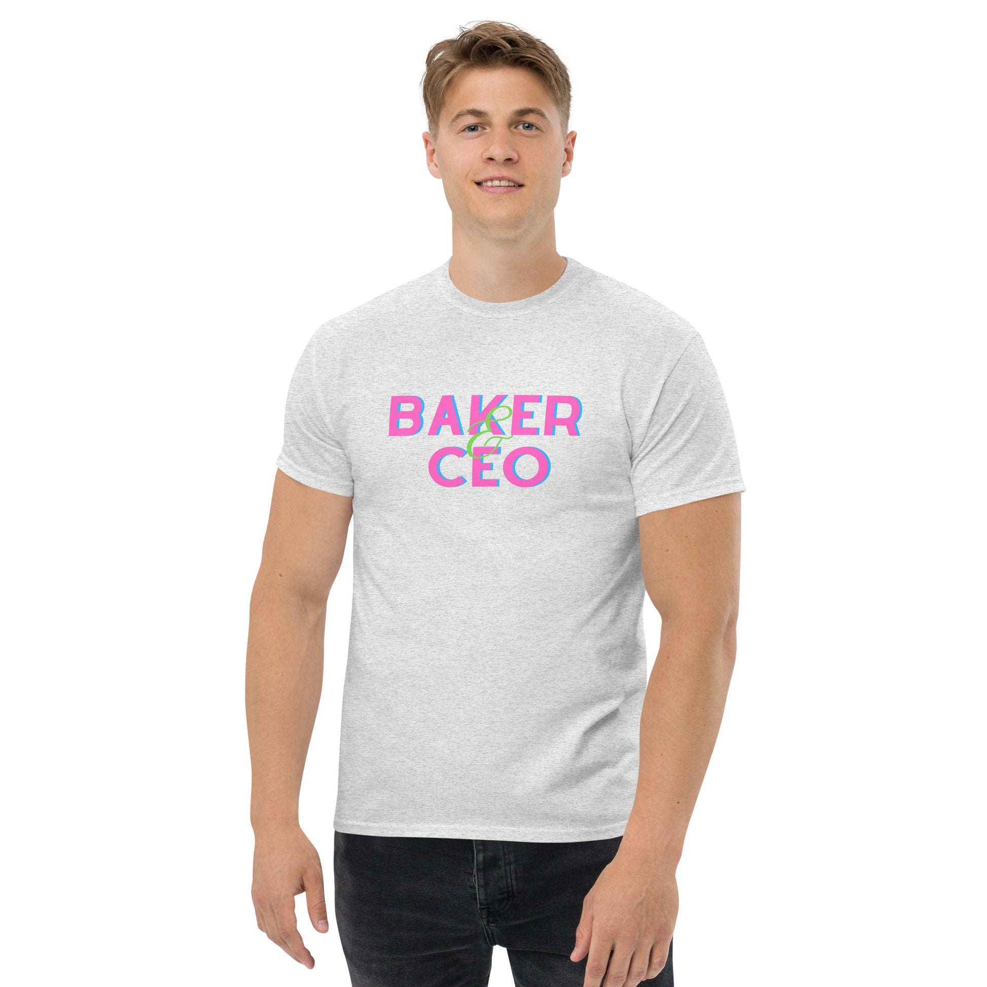 Baker & CEO Bakery Themed Men's classic tee CedarHill Country Market