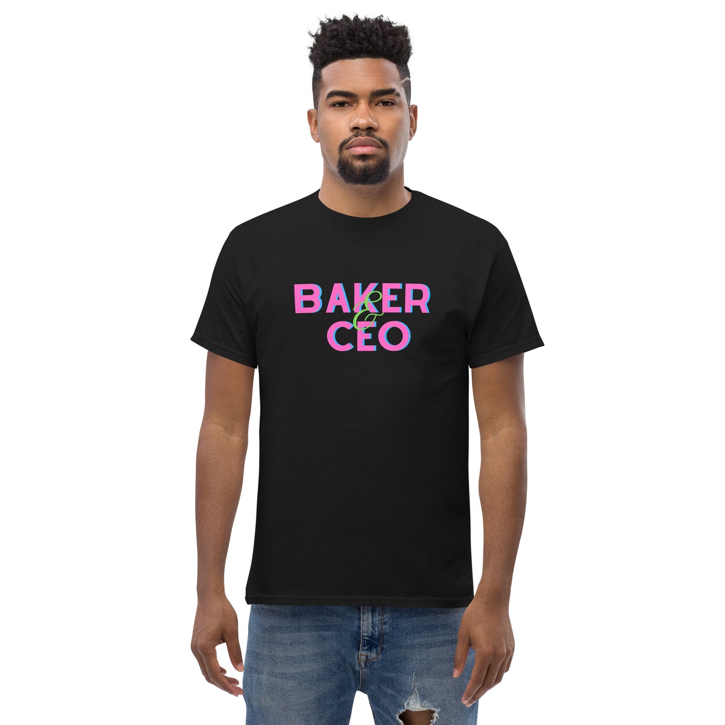 Baker & CEO Bakery Themed Men's classic tee CedarHill Country Market