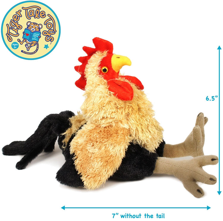 Riley the Rooster | 7 Inch Stuffed Animal Plush Cedar Hill Country Market