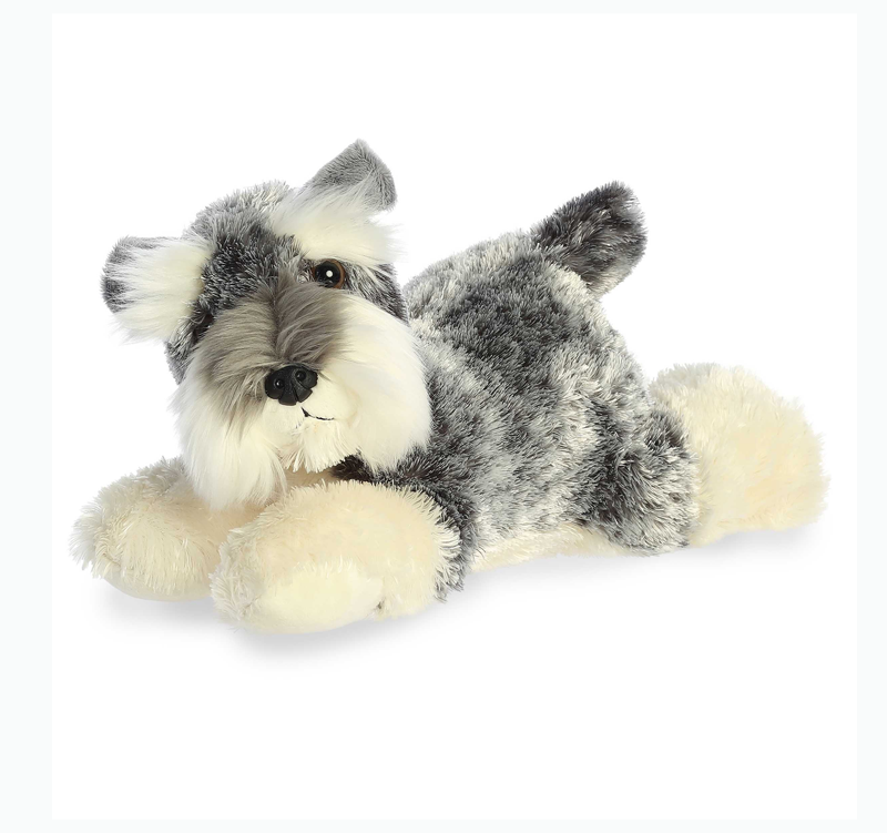 Flopsie - 12" Ludwig Schnauzer Plushie Cedar Hill Country Market