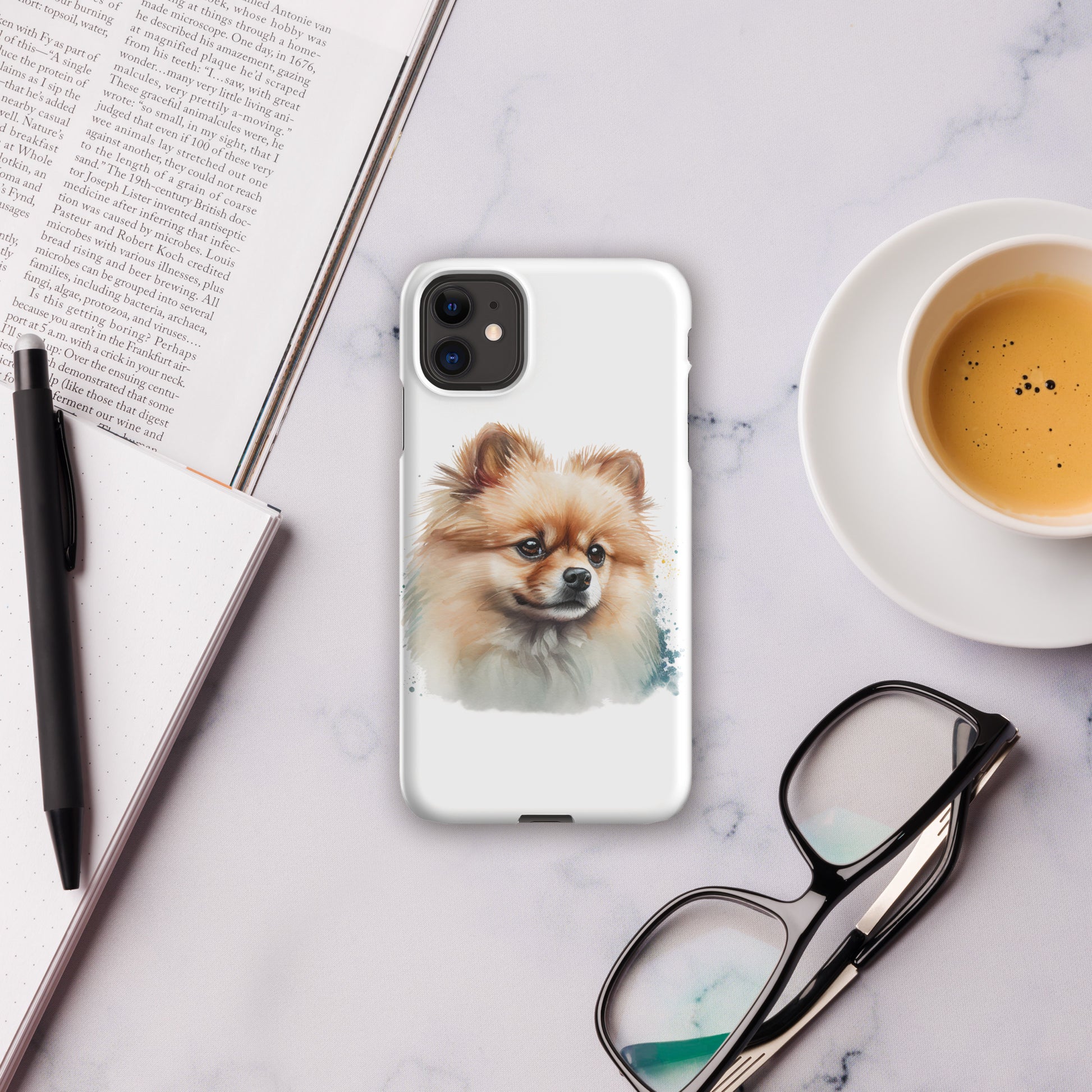 Pomeranian Snap case for iPhone® CedarHill Country Market
