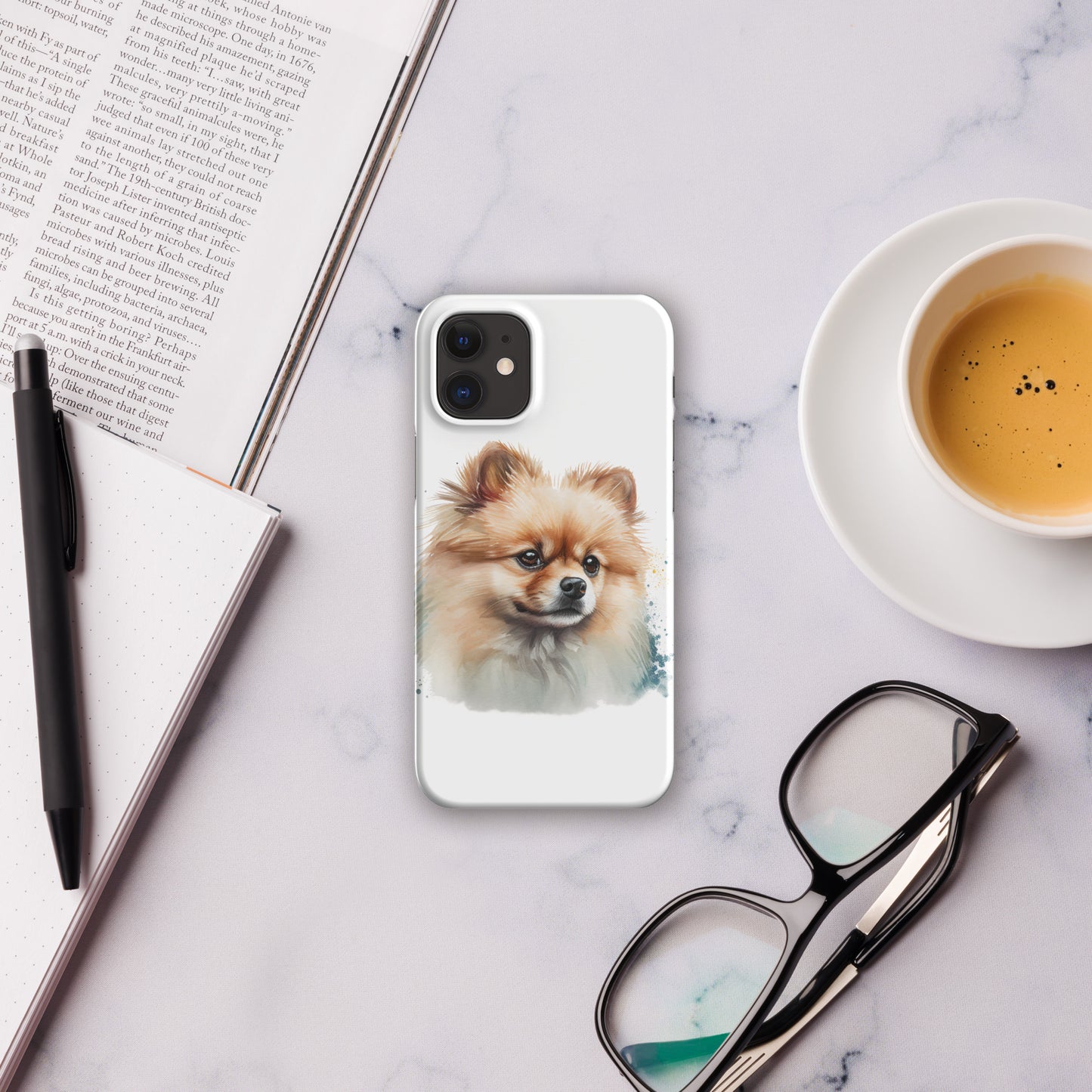 Pomeranian Snap case for iPhone® CedarHill Country Market