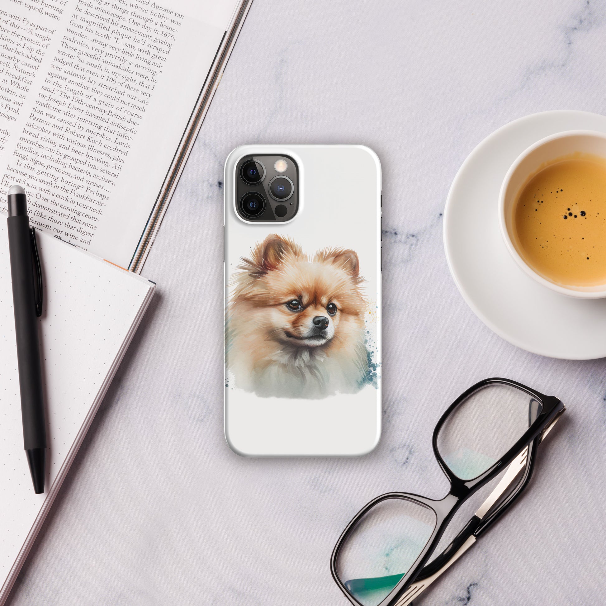 Pomeranian Snap case for iPhone® CedarHill Country Market