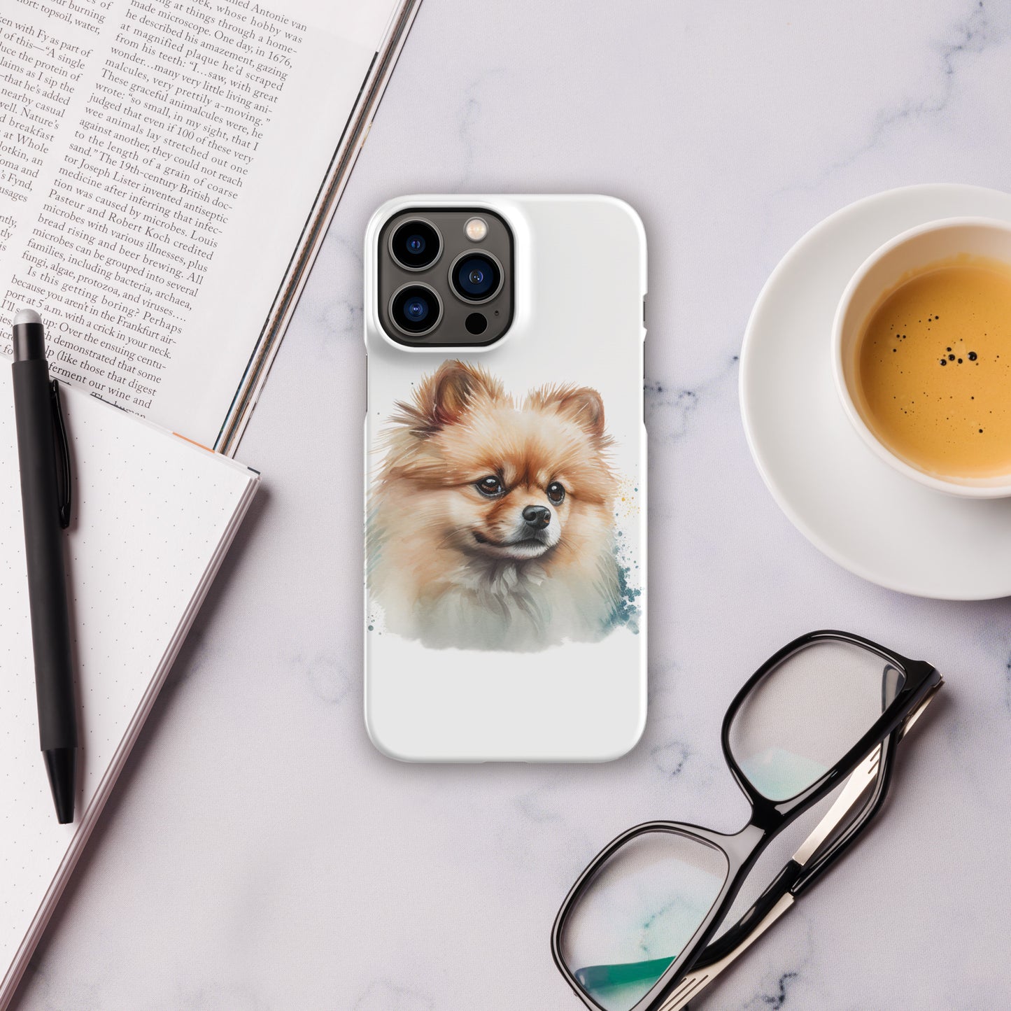 Pomeranian Snap case for iPhone® CedarHill Country Market