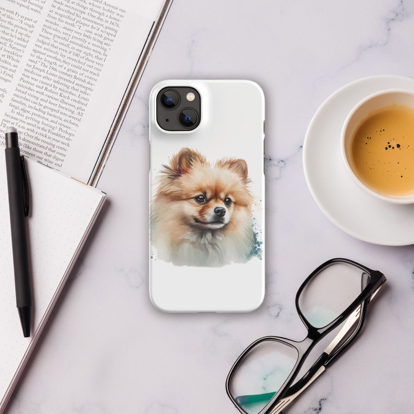 Pomeranian Snap case for iPhone® CedarHill Country Market