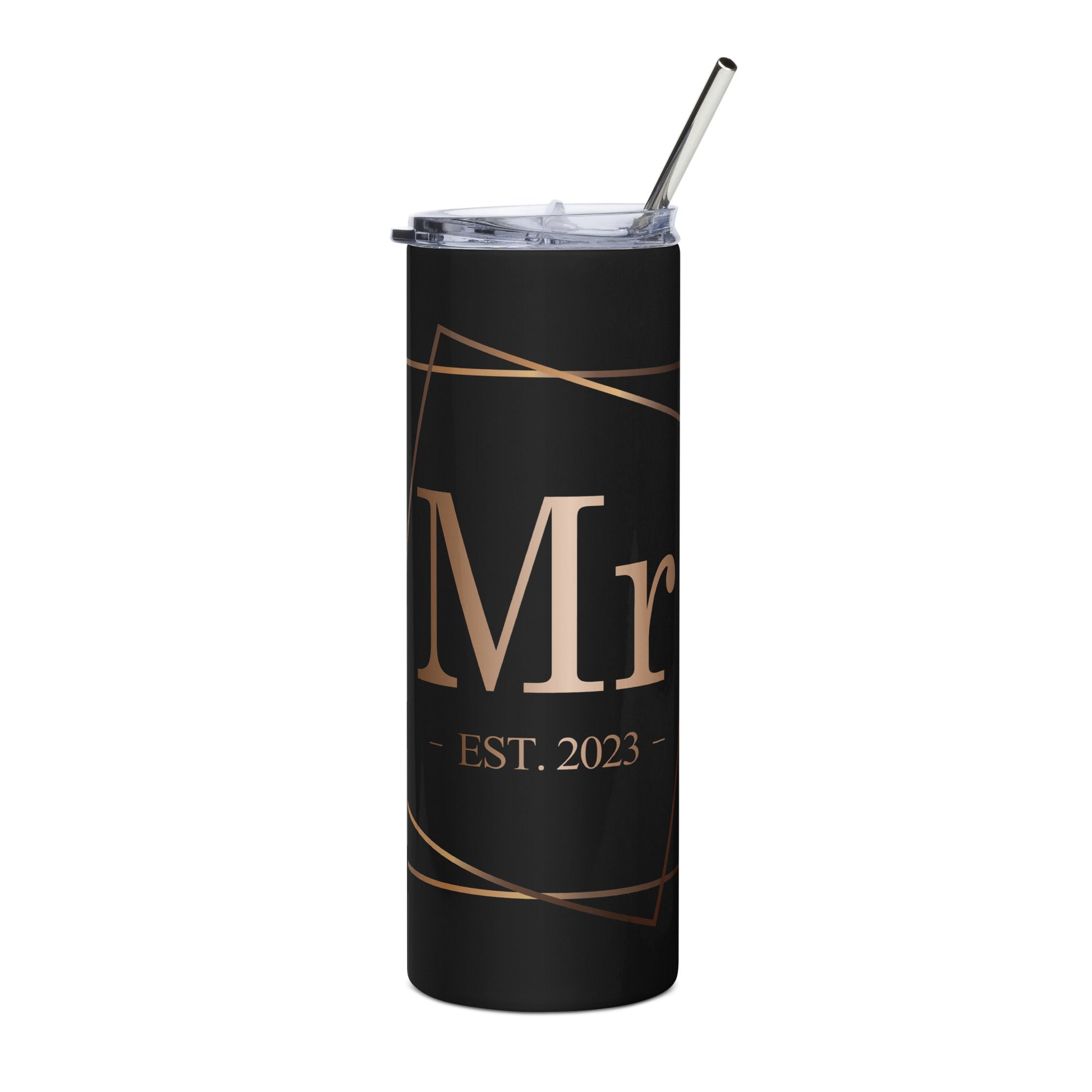 Mr 2023 Bride and Groom Stainless steel tumbler CedarHill Country Market