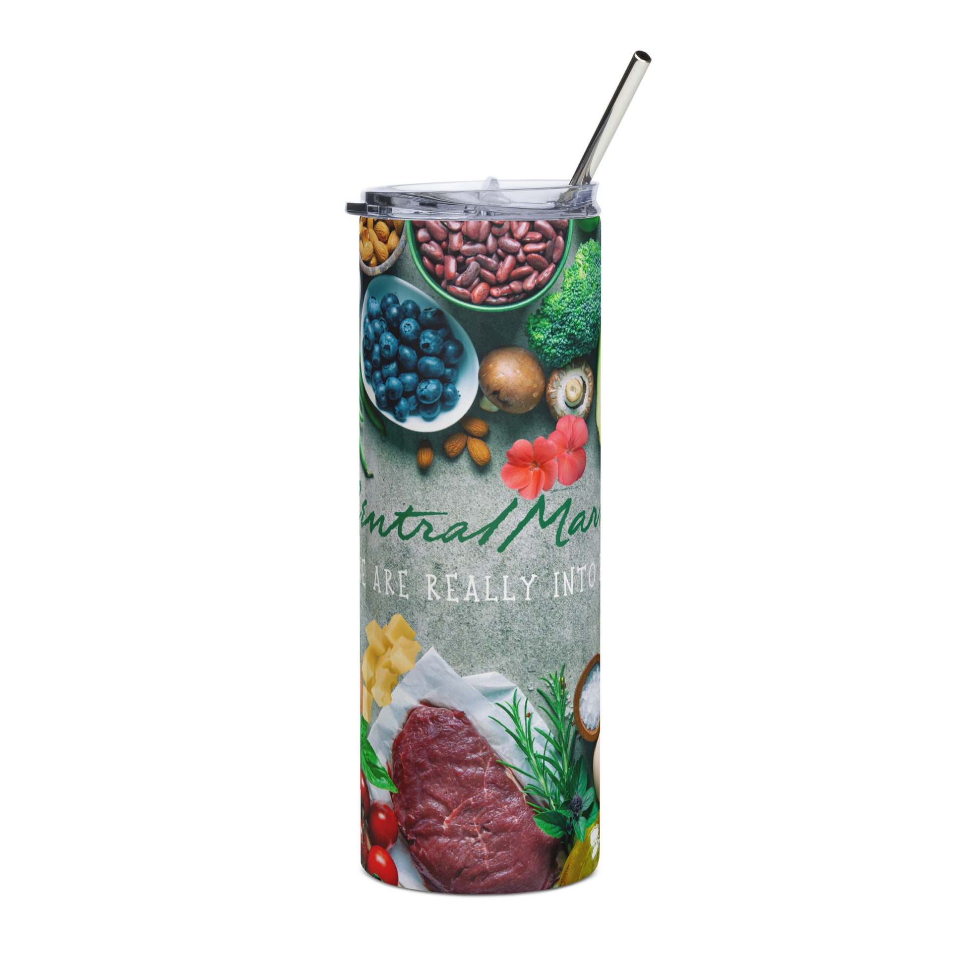 Central Market Stainless steel tumbler CedarHill Country Market