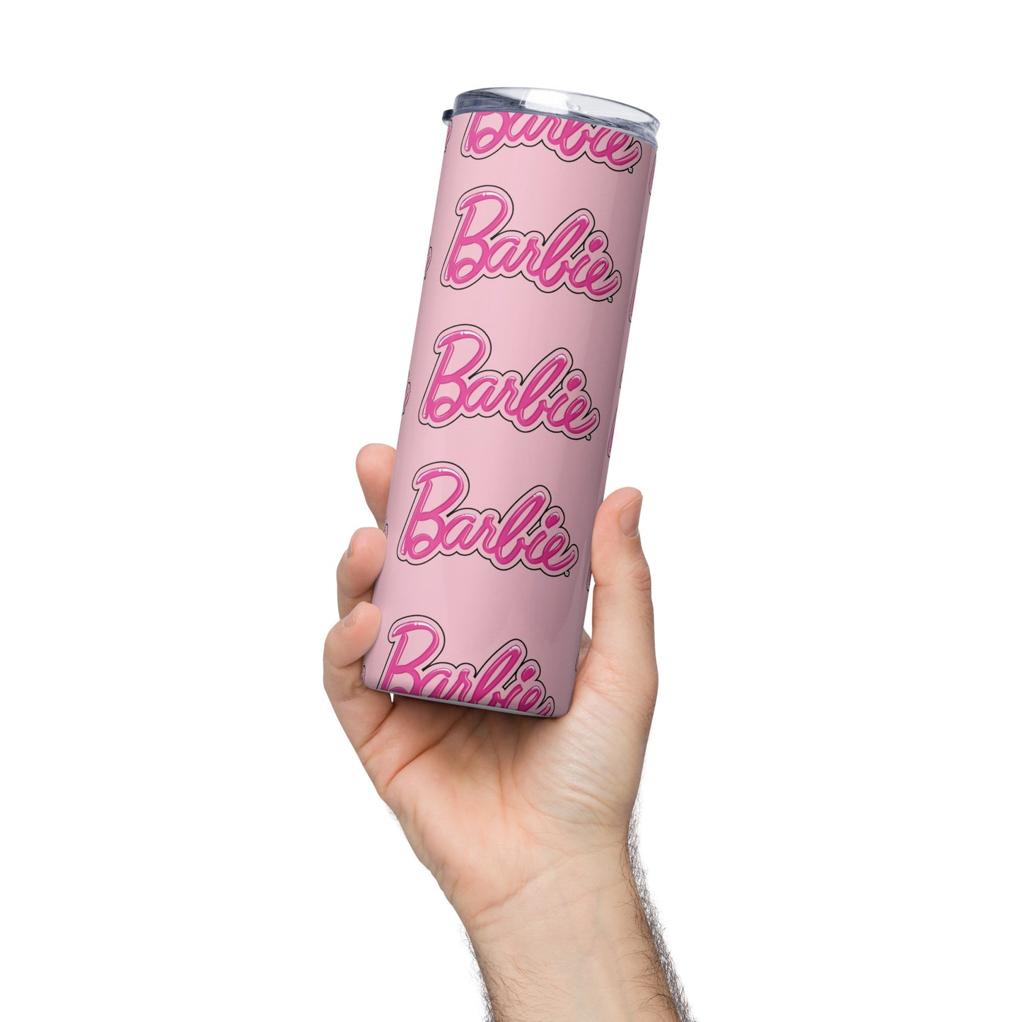 Barbie Pink Logo Stainless steel tumbler CedarHill Country Market