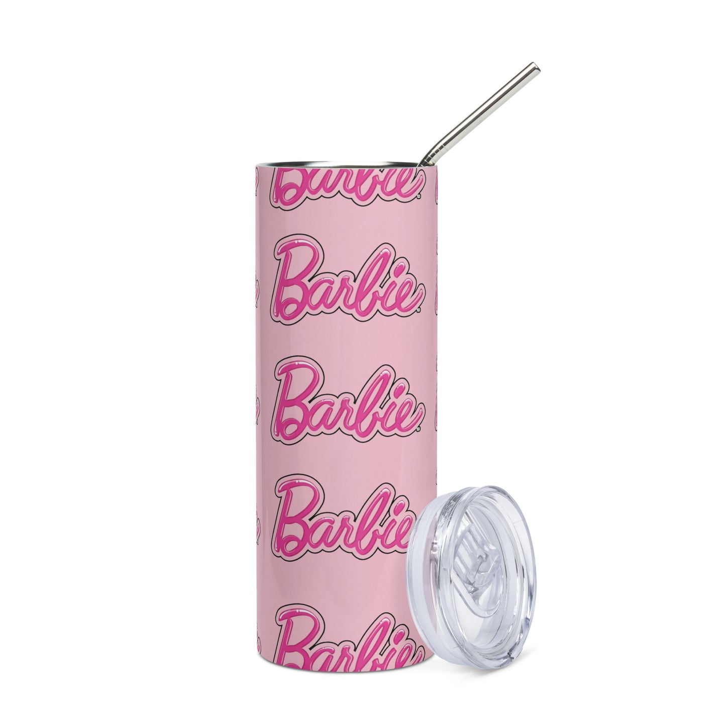 Barbie Pink Logo Stainless steel tumbler CedarHill Country Market