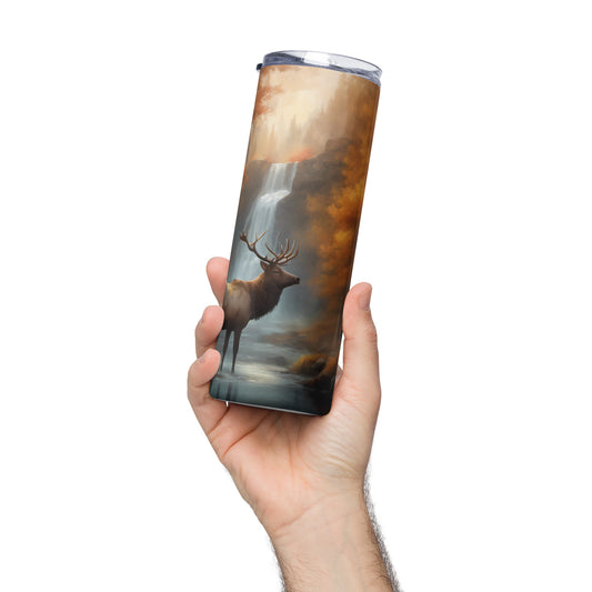 Buck Hunting Western Style Stainless steel tumbler CedarHill Country Market