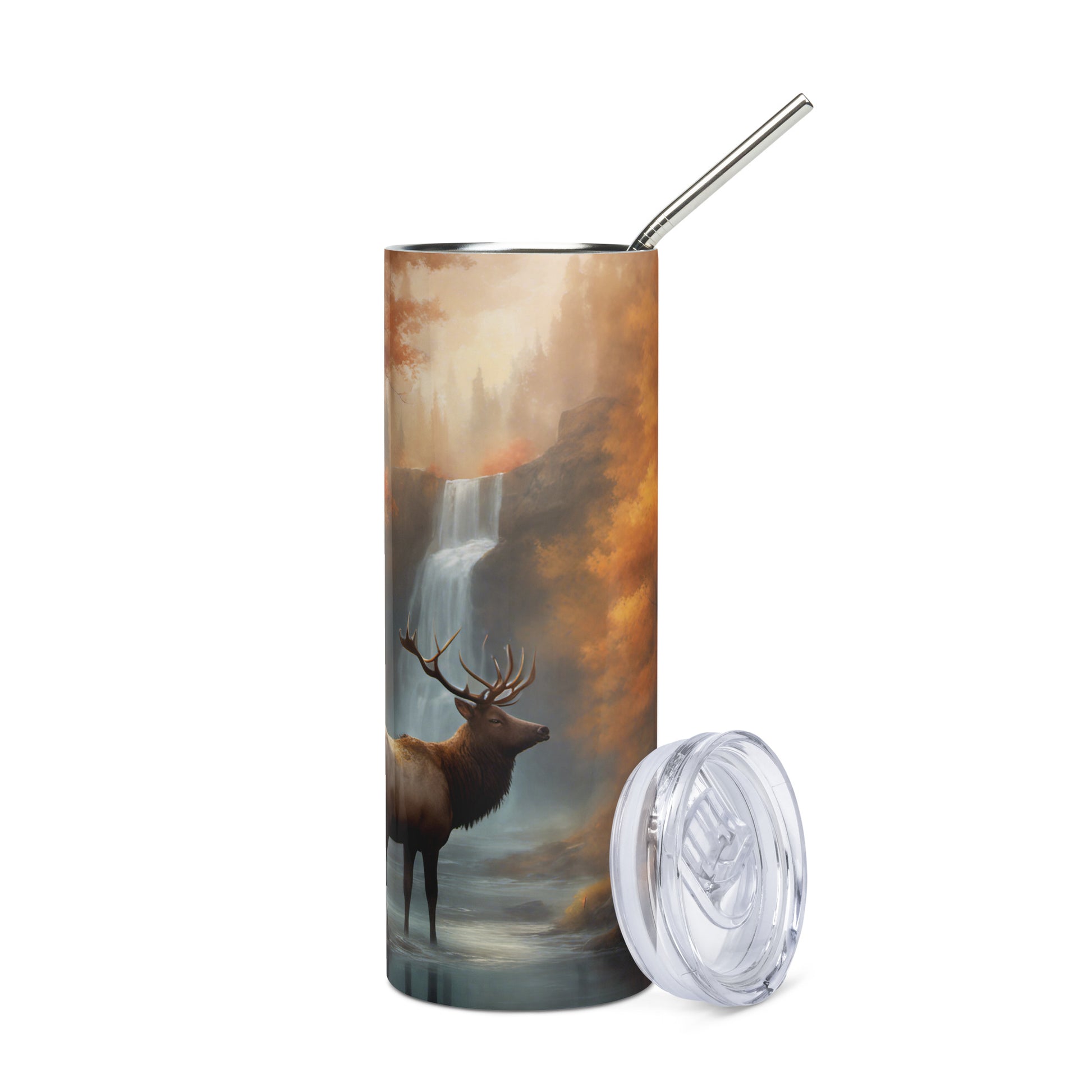 Buck Hunting Western Style Stainless steel tumbler CedarHill Country Market