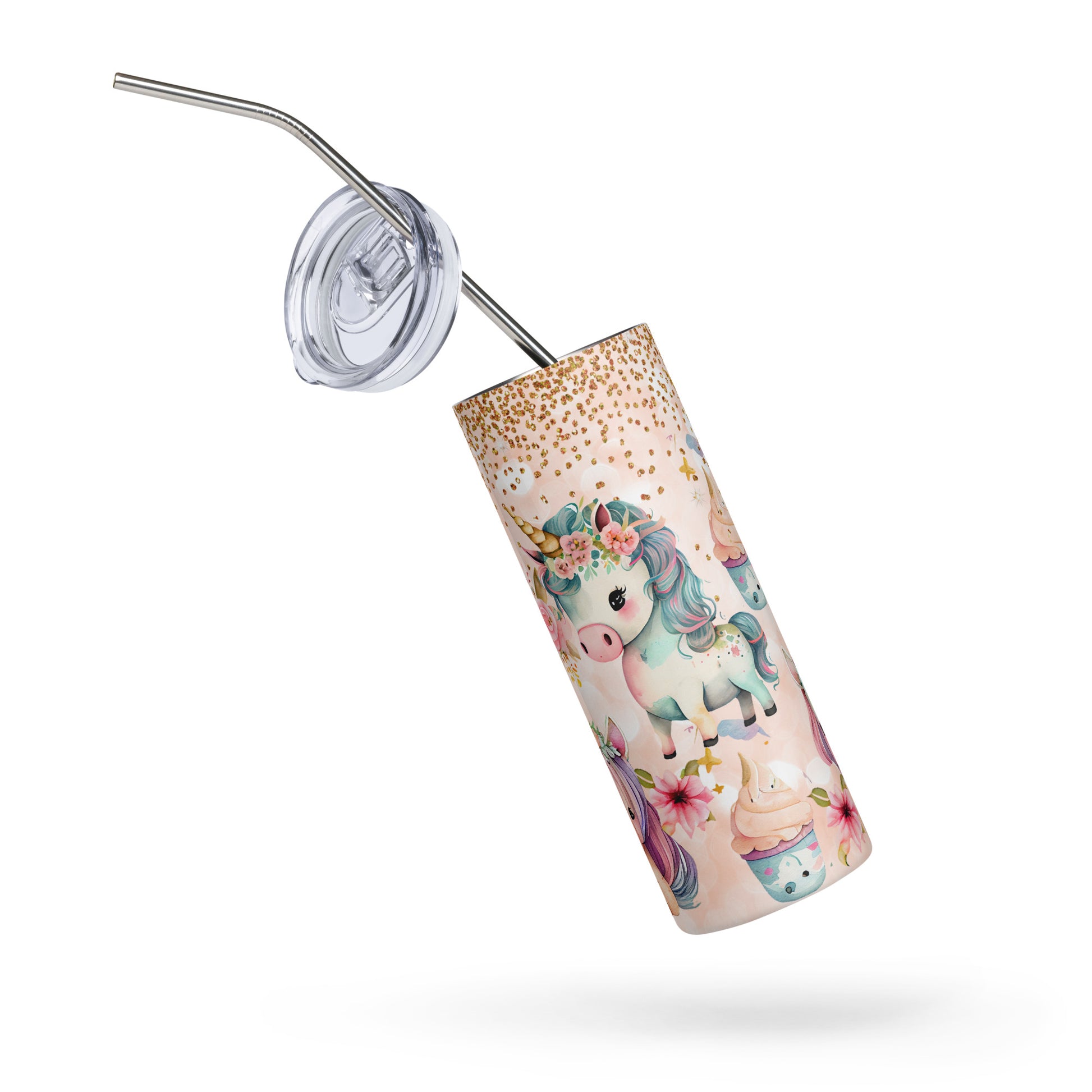 Unicorn Party Stainless steel tumbler CedarHill Country Market