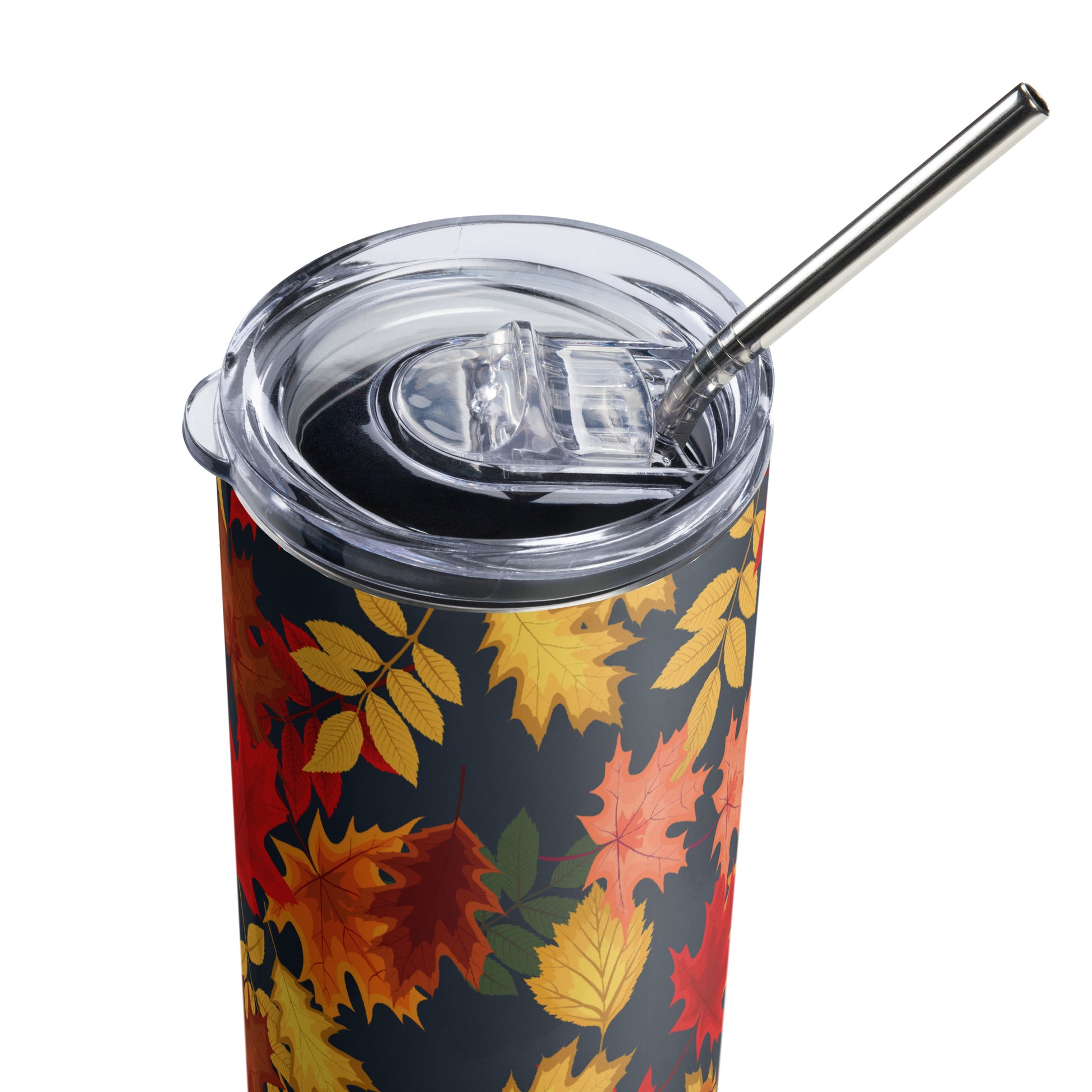 Falling Leaves Stainless steel tumbler CedarHill Country Market