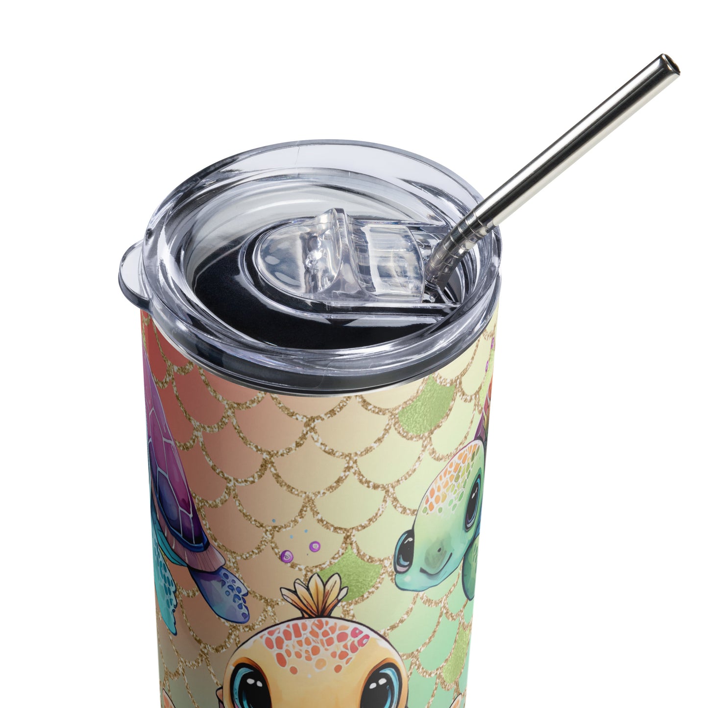 Baby Turtle Themed Stainless steel tumbler CedarHill Country Market