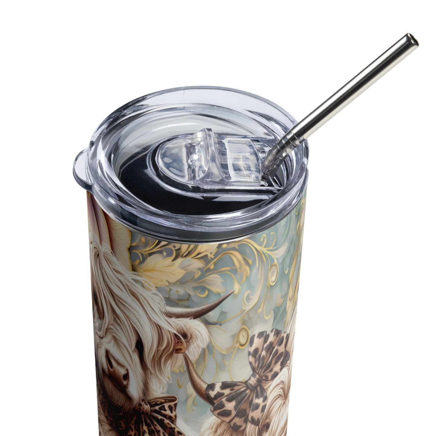 Highland Cow Duo Stainless steel tumbler CedarHill Country Market
