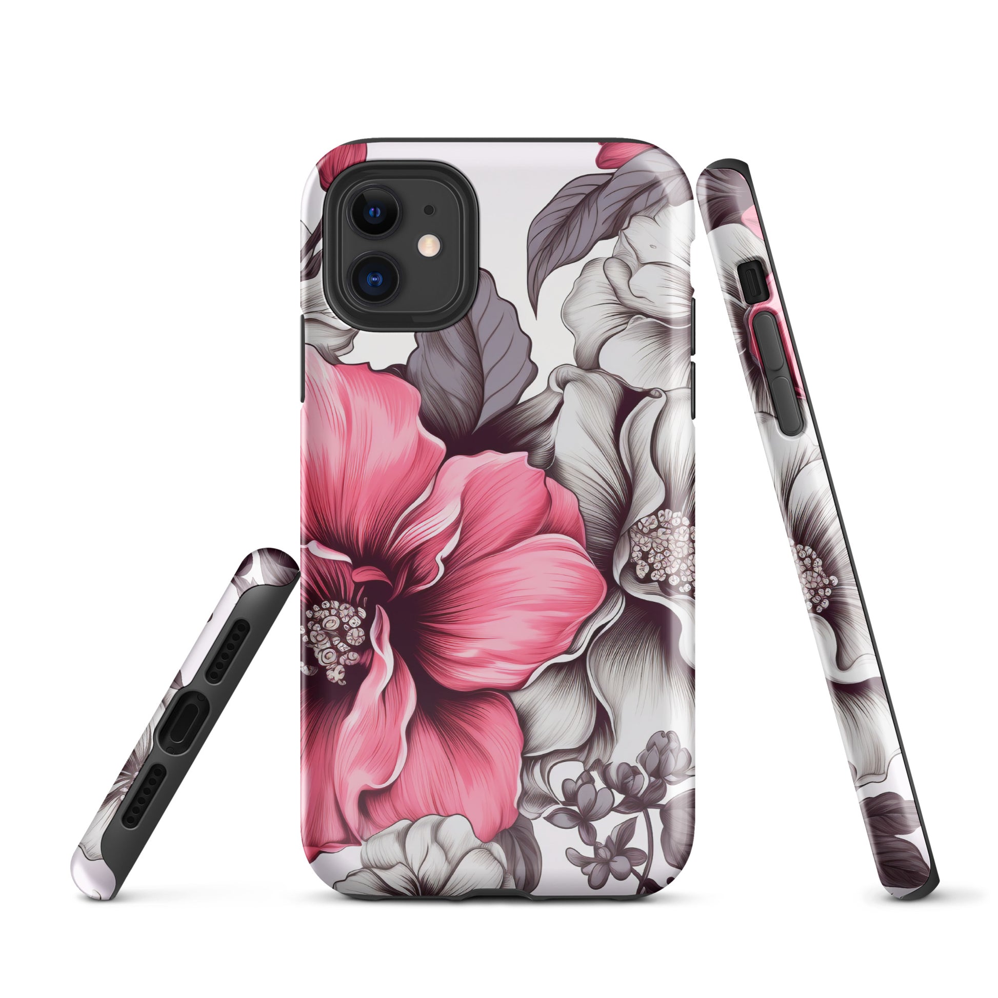 Pink and White Peony Tough Case for iPhone® CedarHill Country Market