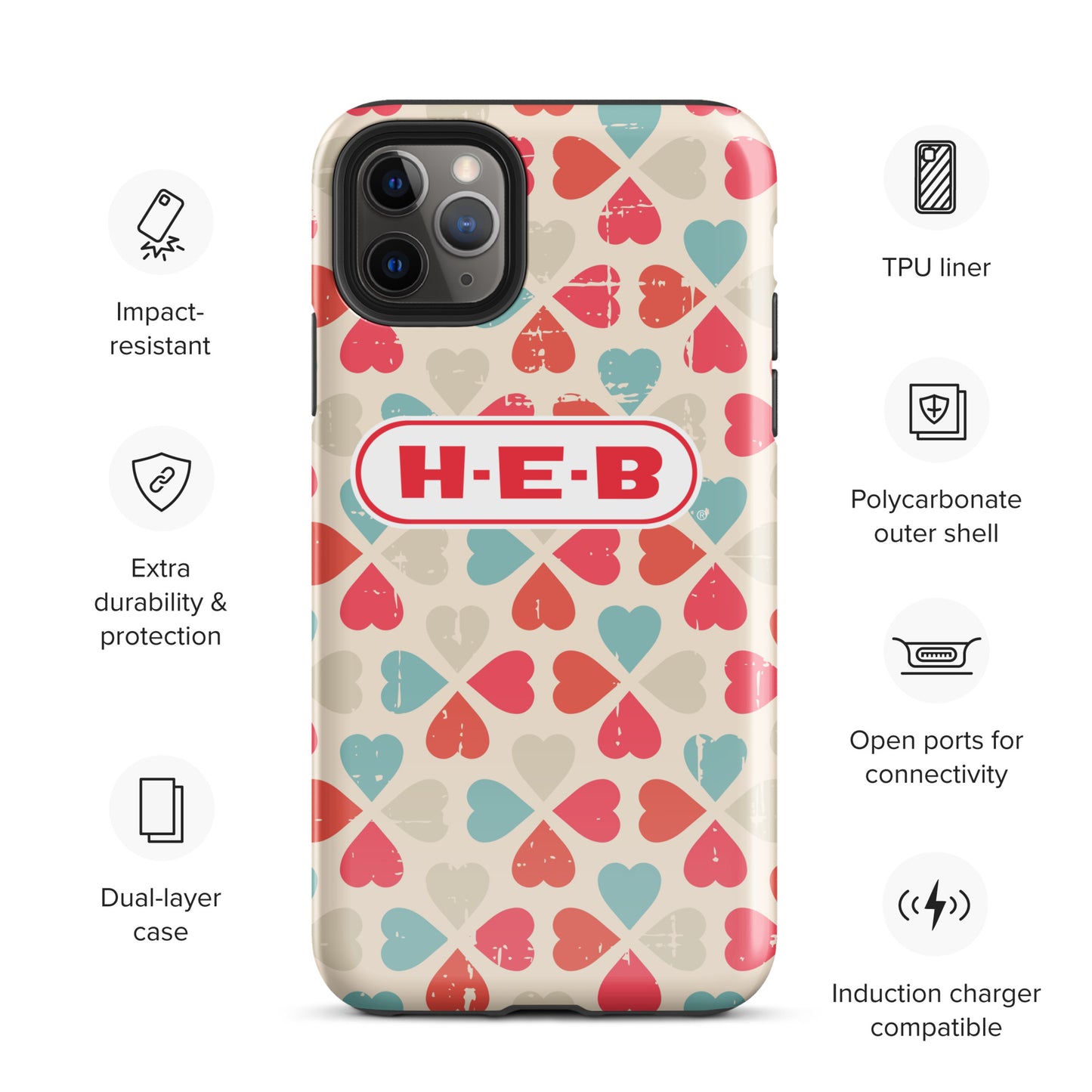 HEB Themed Tough Case for iPhone® CedarHill Country Market