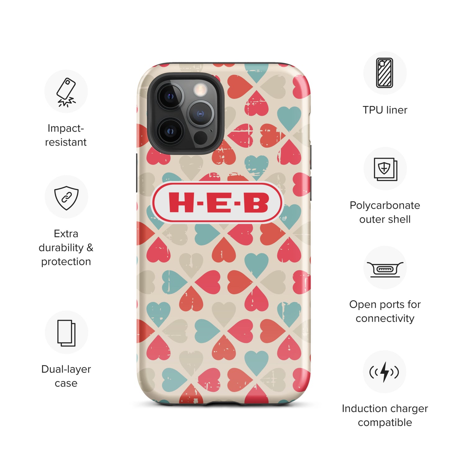 HEB Themed Tough Case for iPhone® CedarHill Country Market