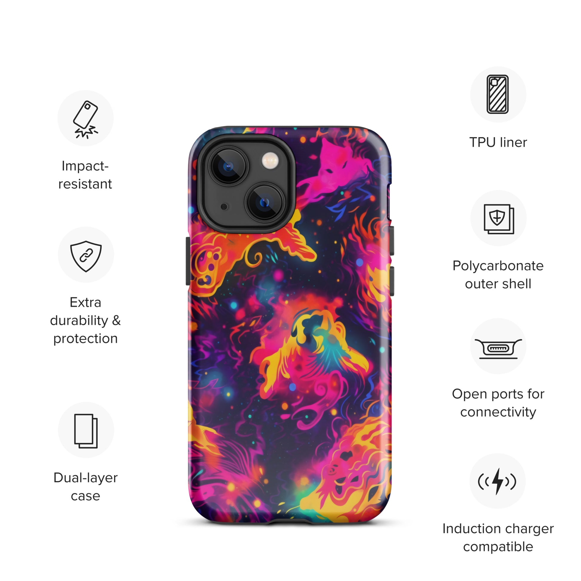 Galaxy Themed Tough Case for iPhone® CedarHill Country Market