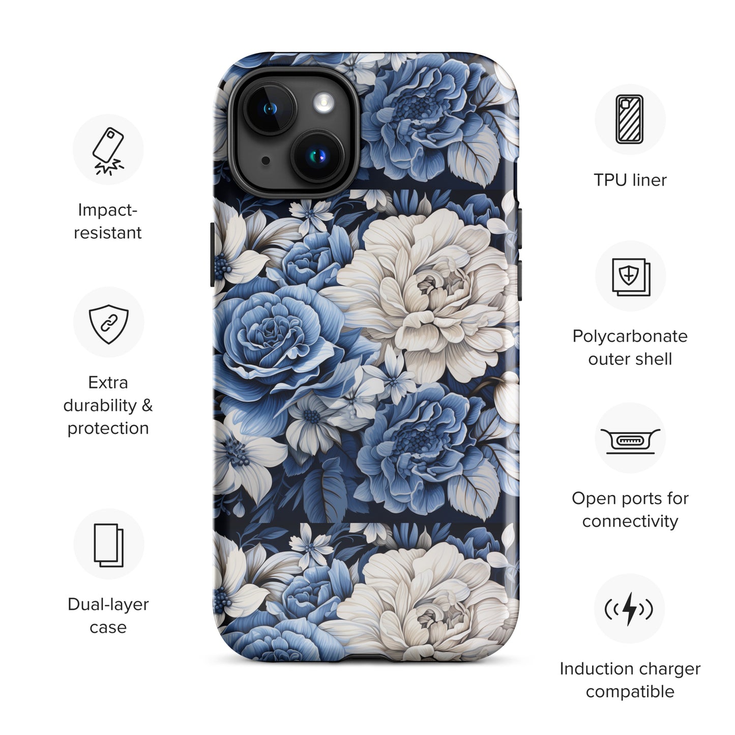 Royal Mums in Bloom Tough Case for iPhone® CedarHill Country Market