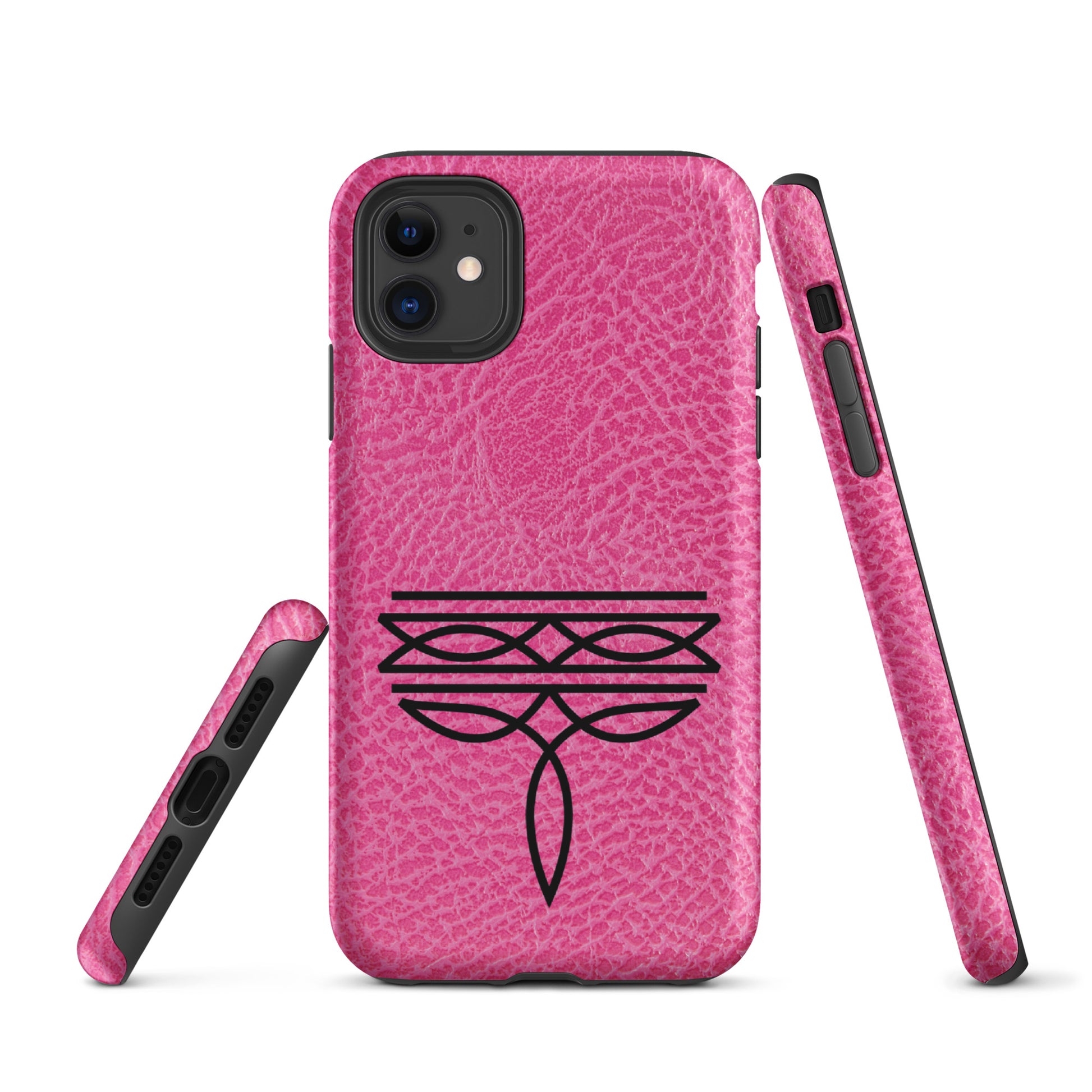 Hot Pink Boot stitch Tough Case for iPhone® CedarHill Country Market