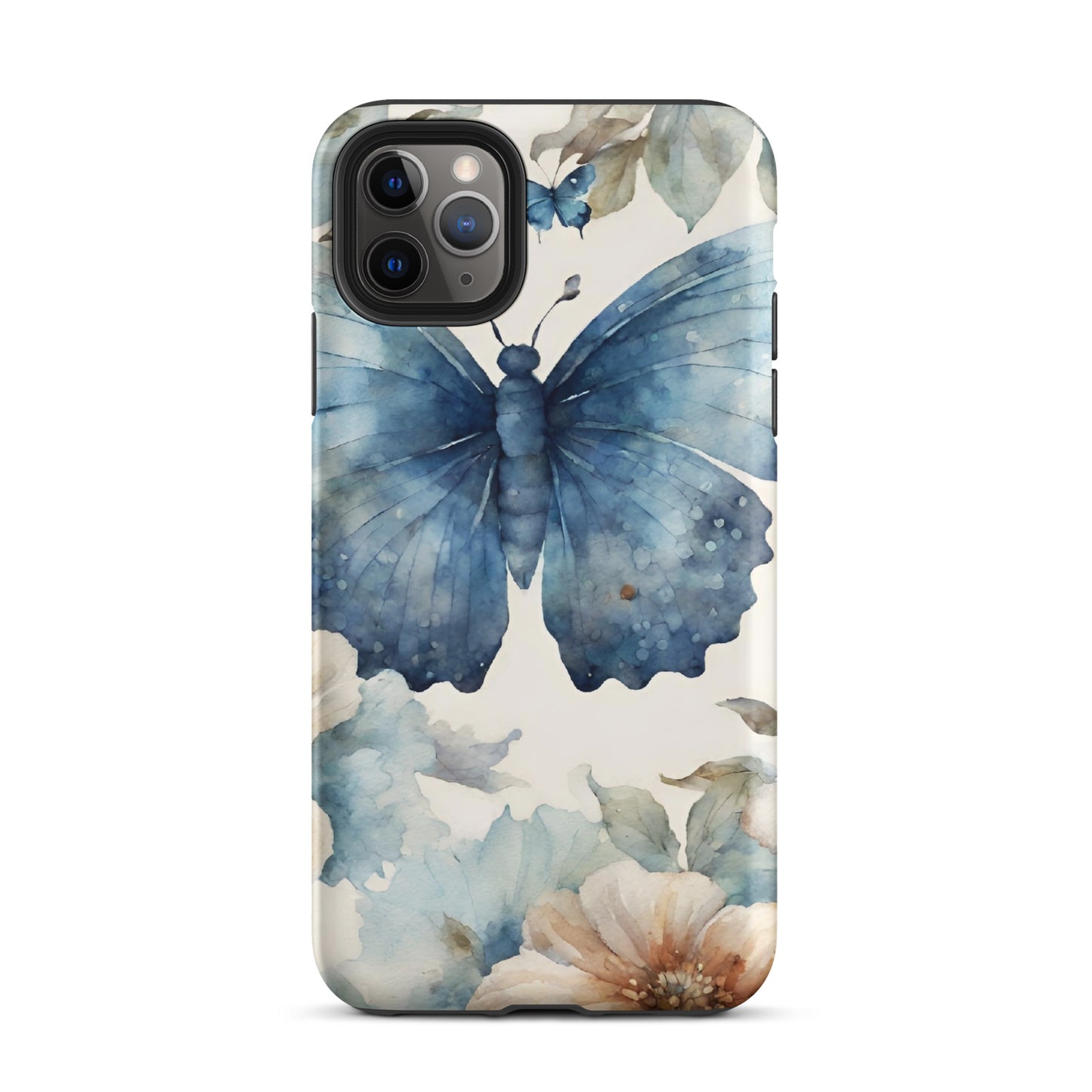 Butterfly of Blue Tough Case for iPhone® CedarHill Country Market