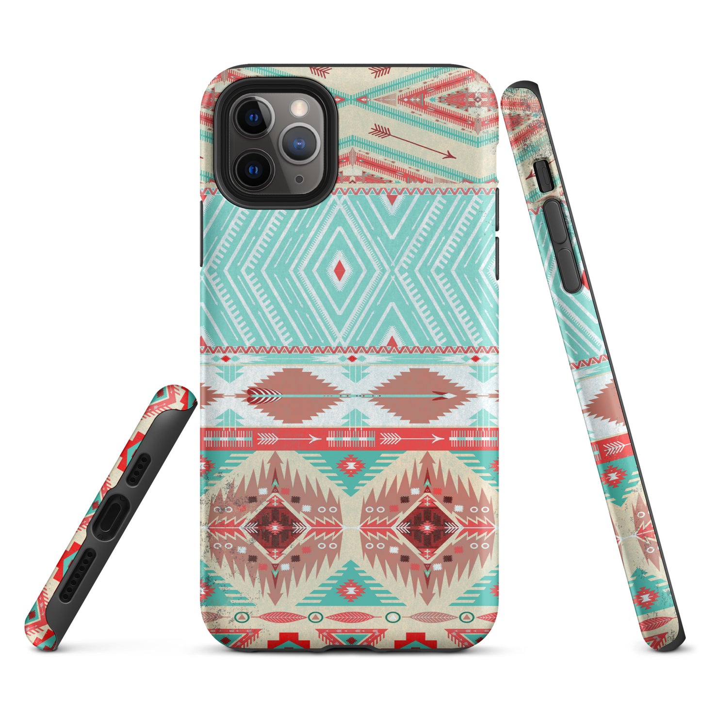 Aqua Azteca Western Style Tough Case for iPhone® CedarHill Country Market