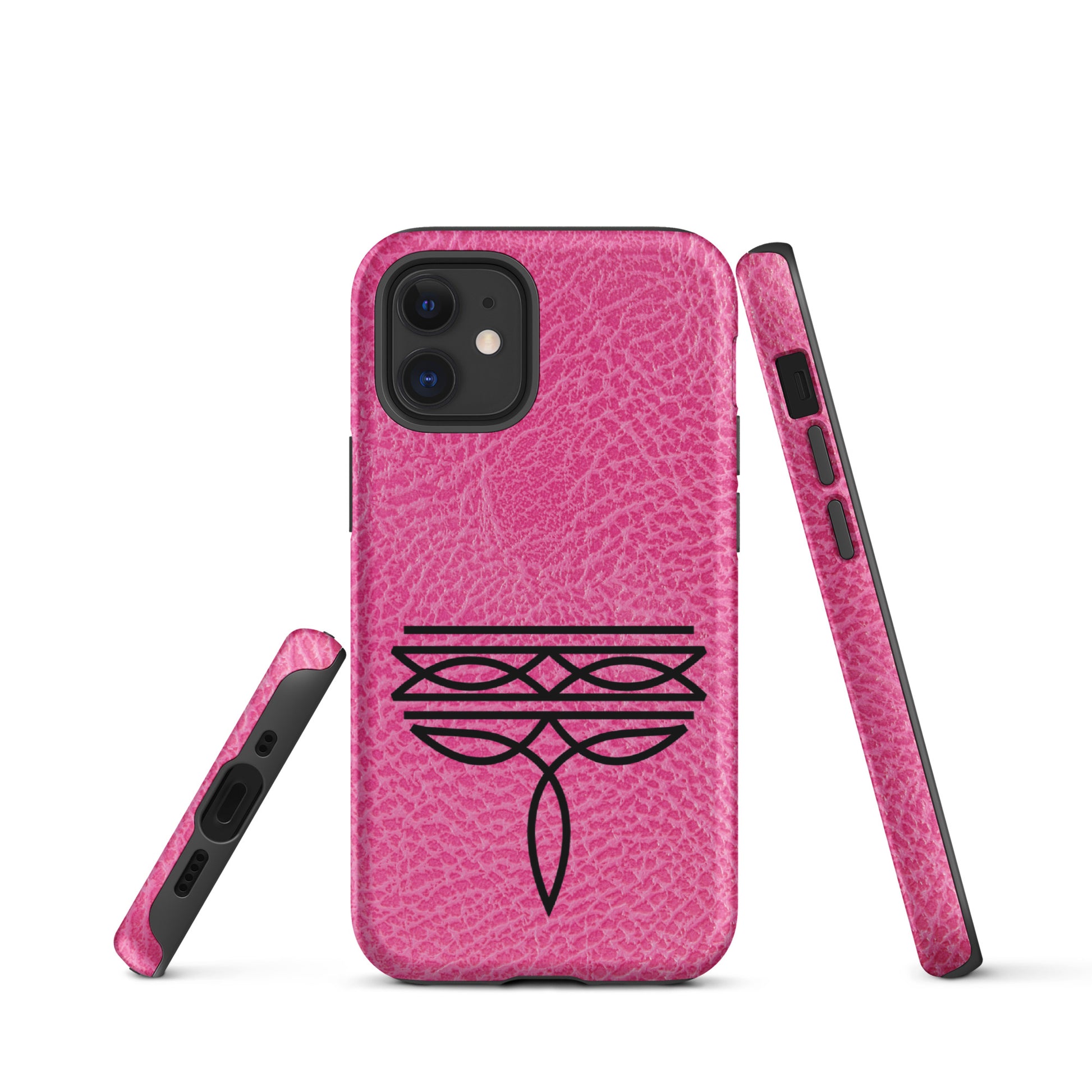 Hot Pink Boot stitch Tough Case for iPhone® CedarHill Country Market