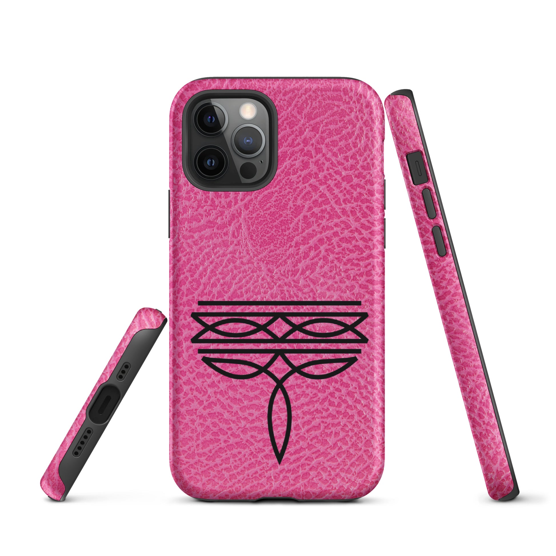 Hot Pink Boot stitch Tough Case for iPhone® CedarHill Country Market