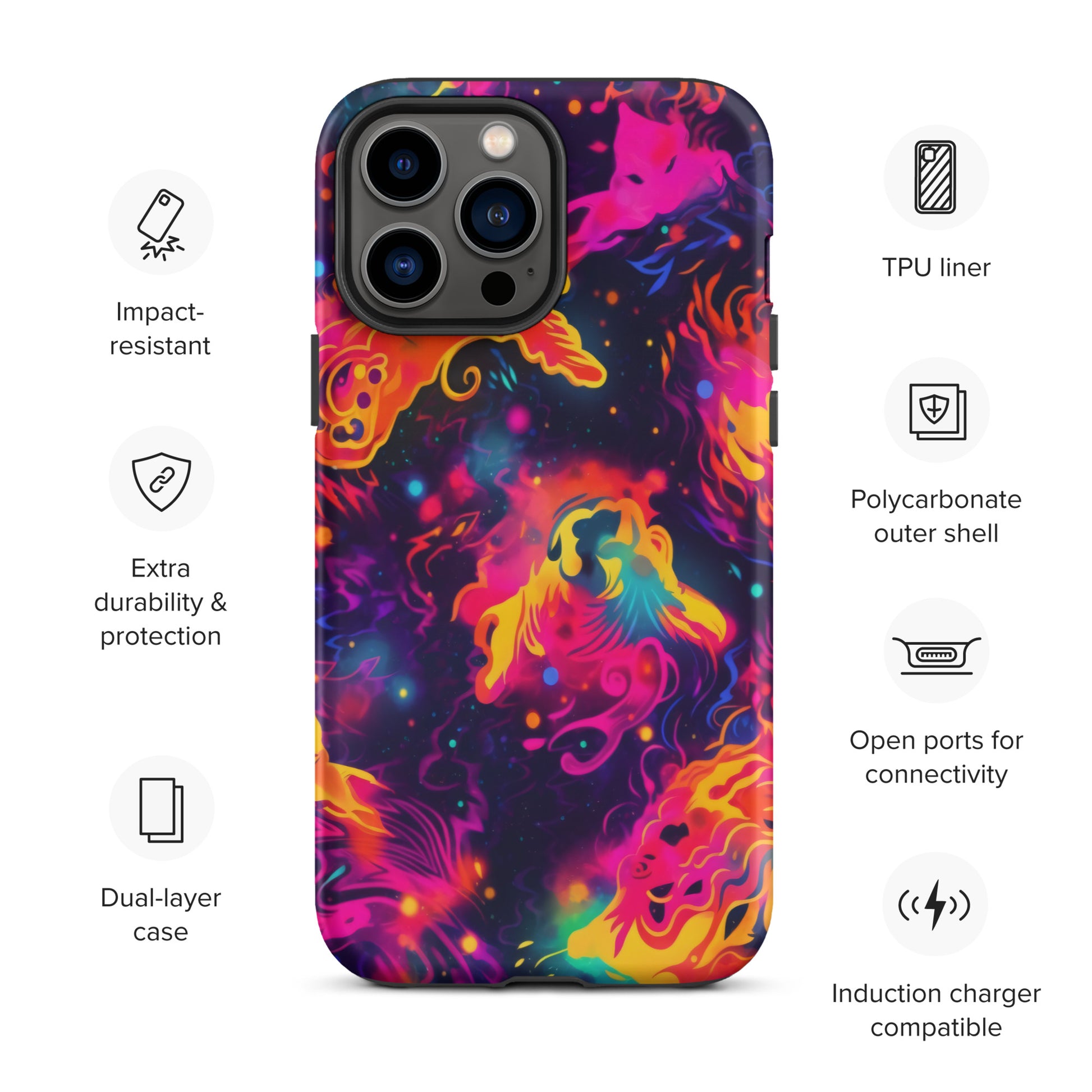 Galaxy Themed Tough Case for iPhone® CedarHill Country Market