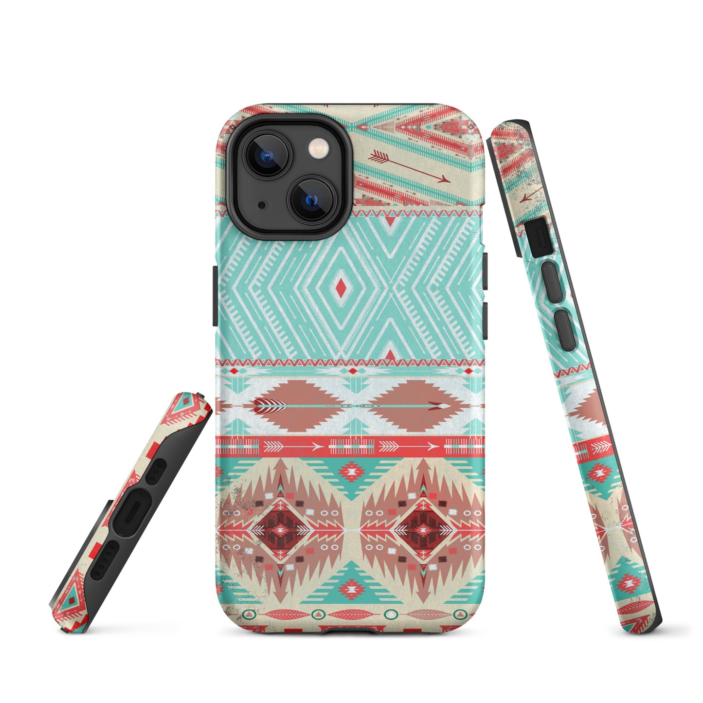 Aqua Azteca Western Style Tough Case for iPhone® CedarHill Country Market