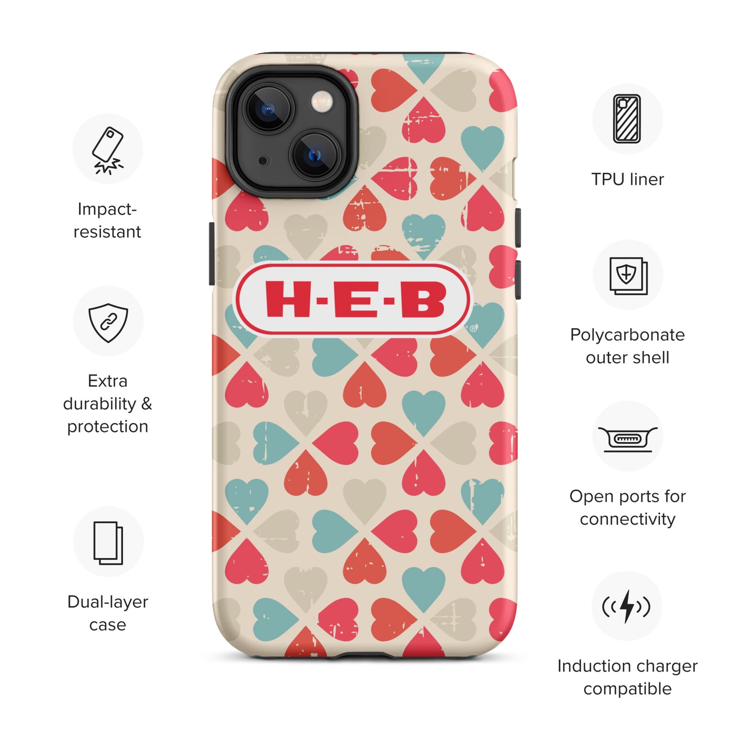 HEB Themed Tough Case for iPhone® CedarHill Country Market