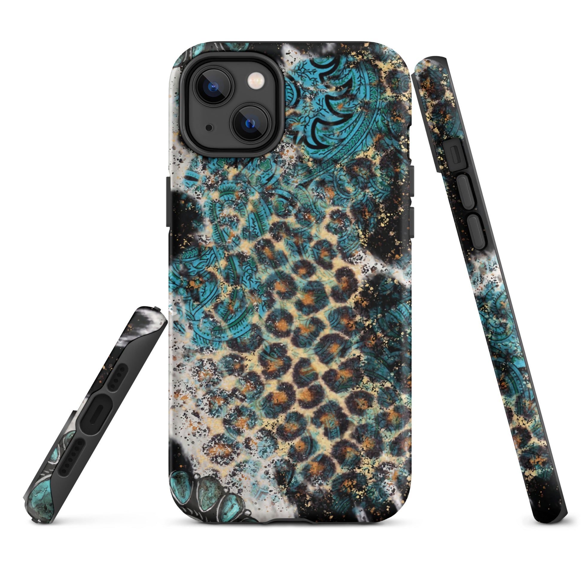 Leopard and Lace Western Themed Tough Case for iPhone® CedarHill Country Market