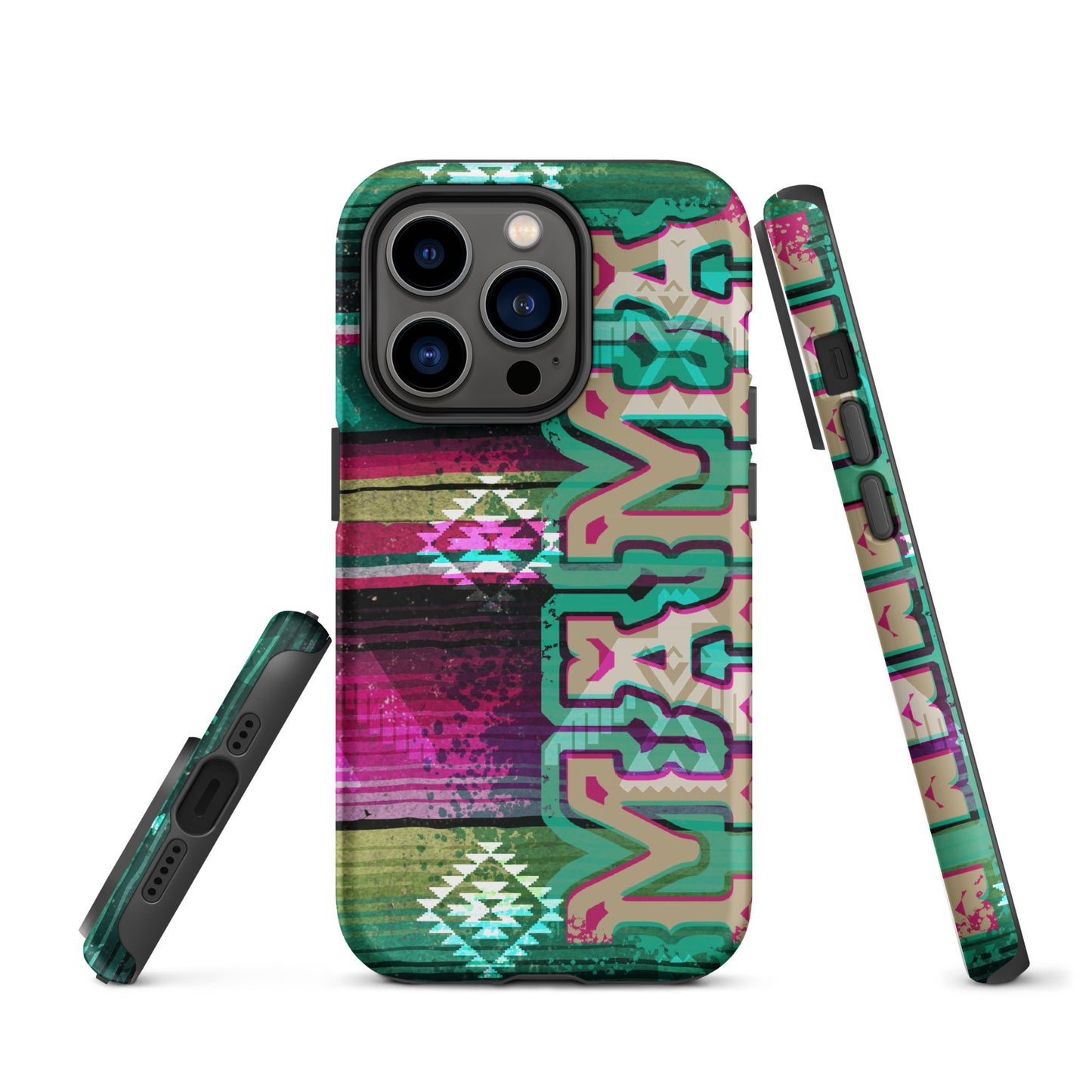 Mama Western Aztec Themed Tough Case for iPhone®