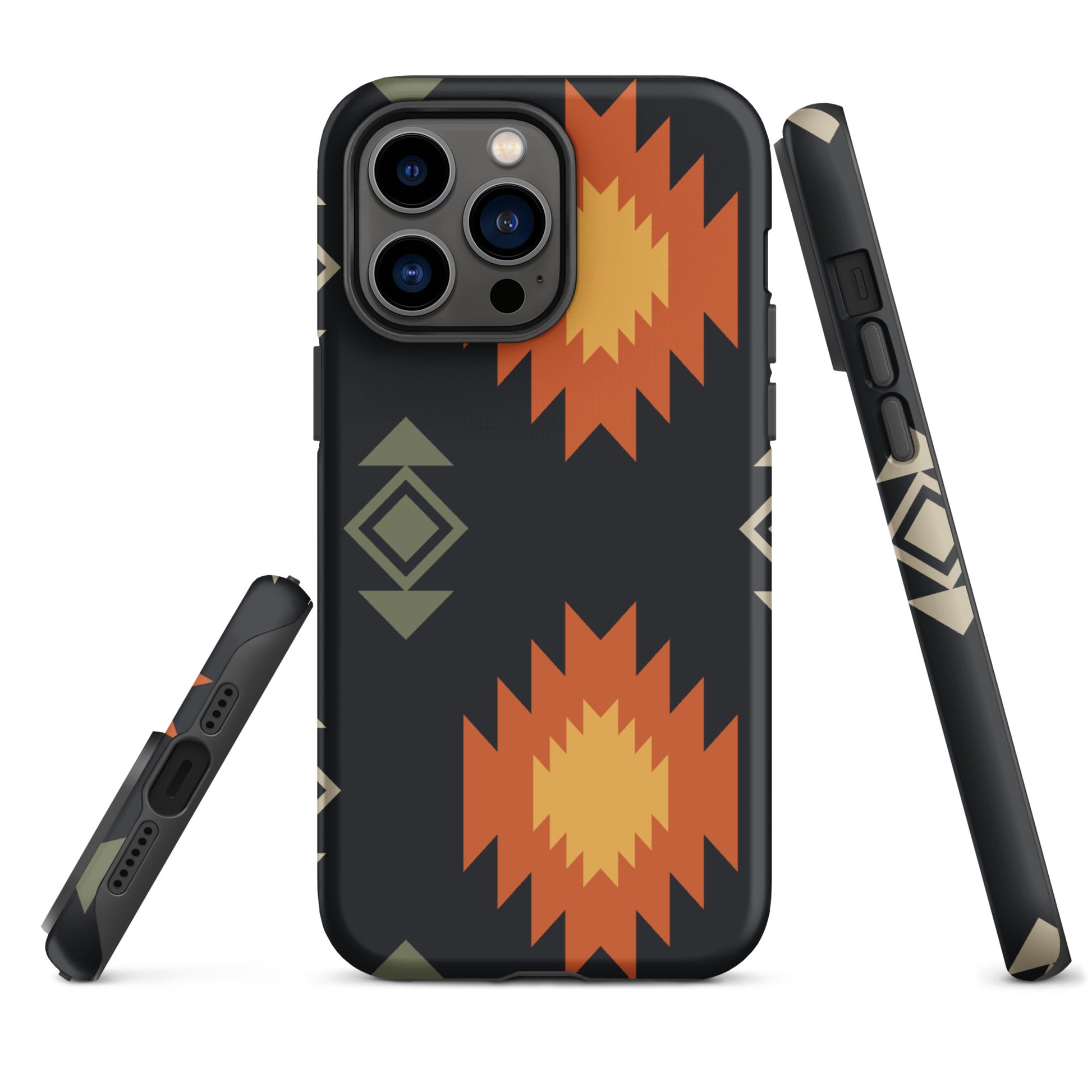 Black Aztec Western Tough Case for iPhone® CedarHill Country Market