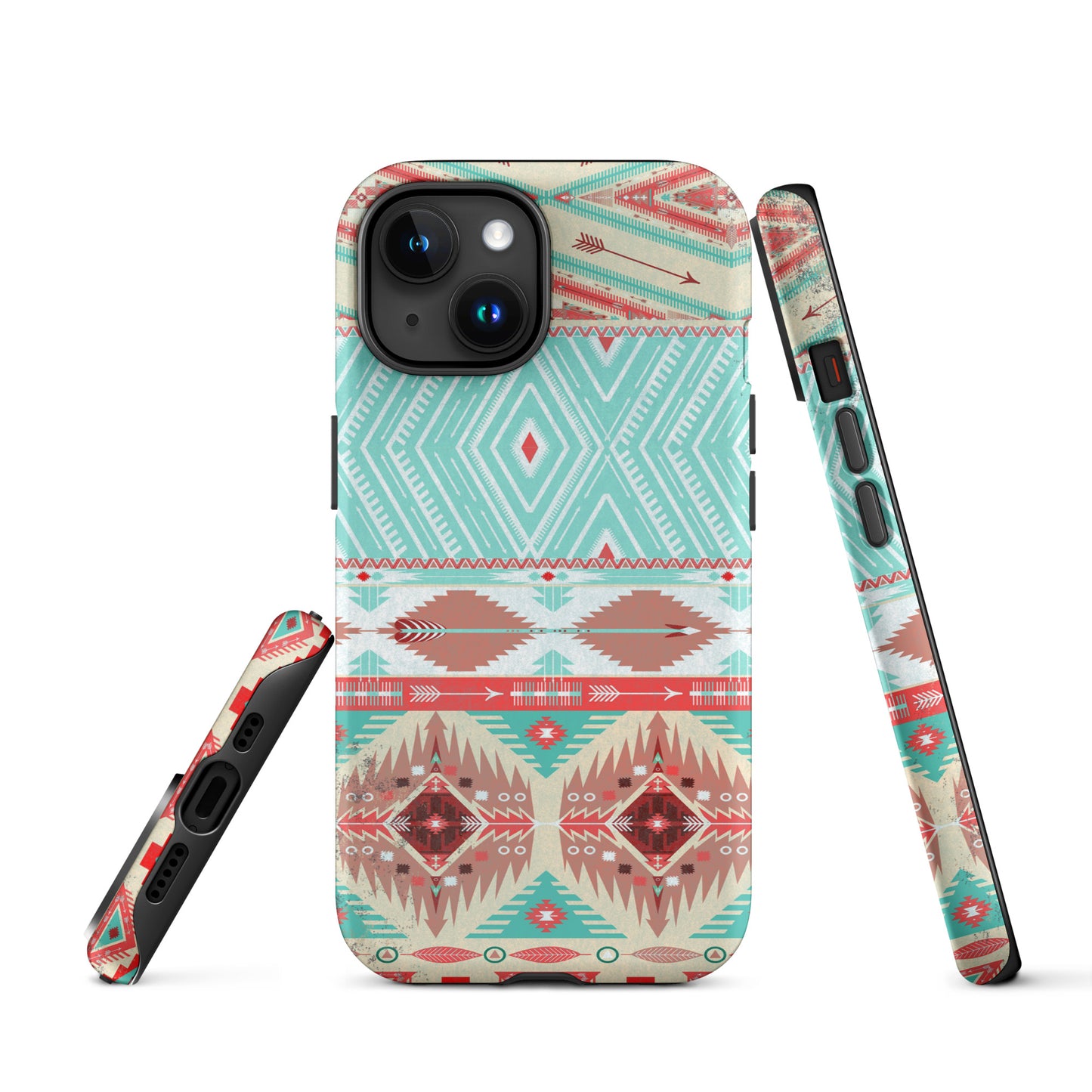 Aqua Azteca Western Style Tough Case for iPhone® CedarHill Country Market