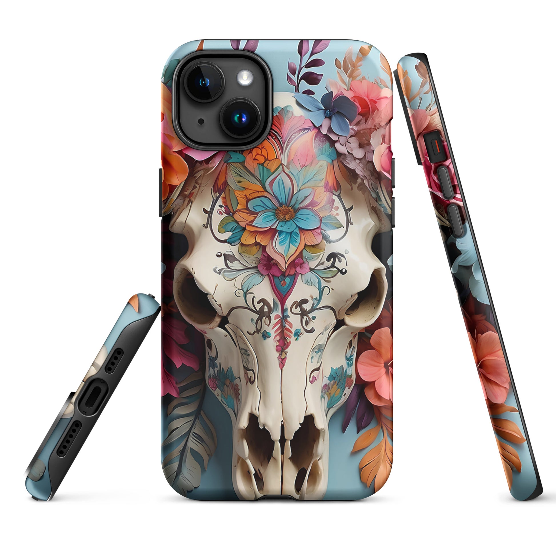 Cowhead Floral Western Tough Case for iPhone® CedarHill Country Market