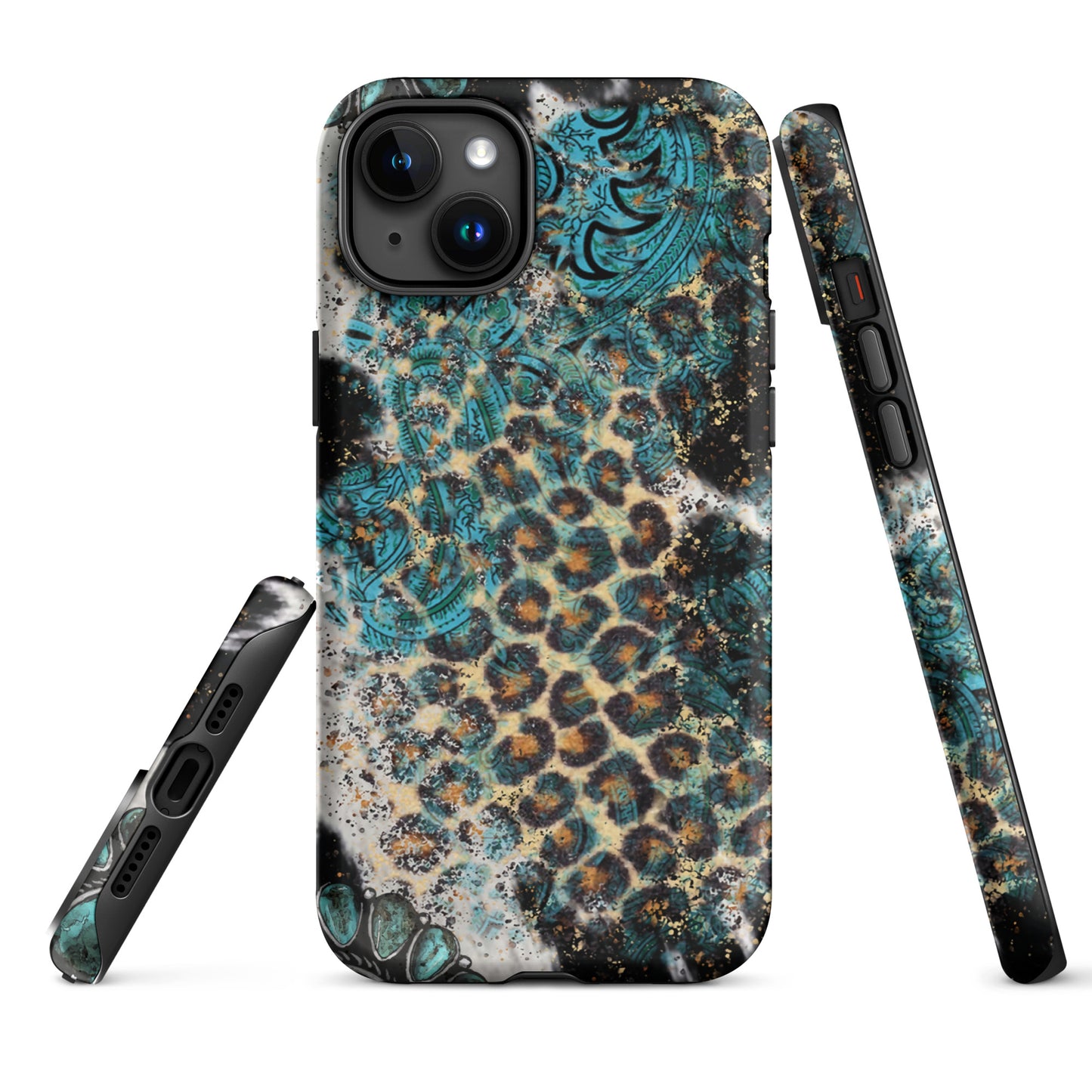 Leopard and Lace Western Themed Tough Case for iPhone® CedarHill Country Market